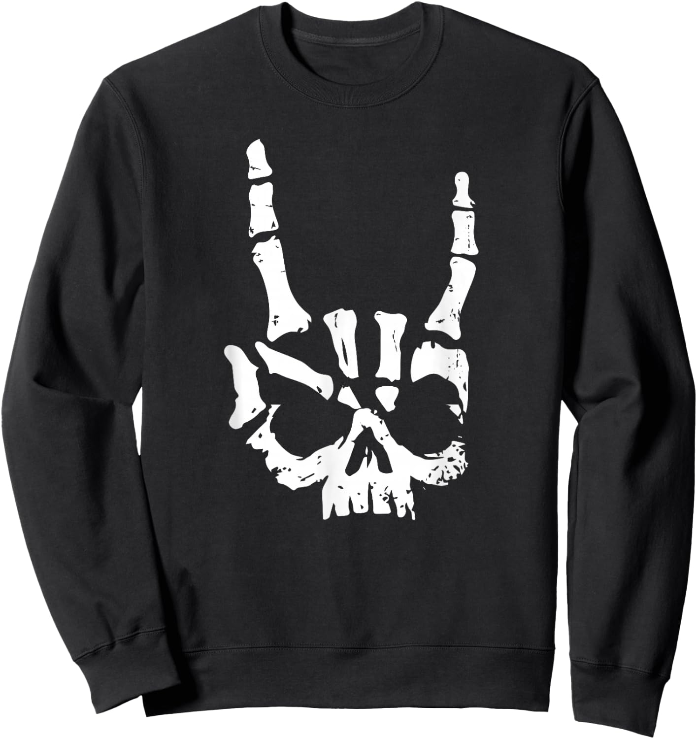 Heavy Metal Rocker Punk Rock Music Hard Rock Sweatshirt - Sweatshirt | Black