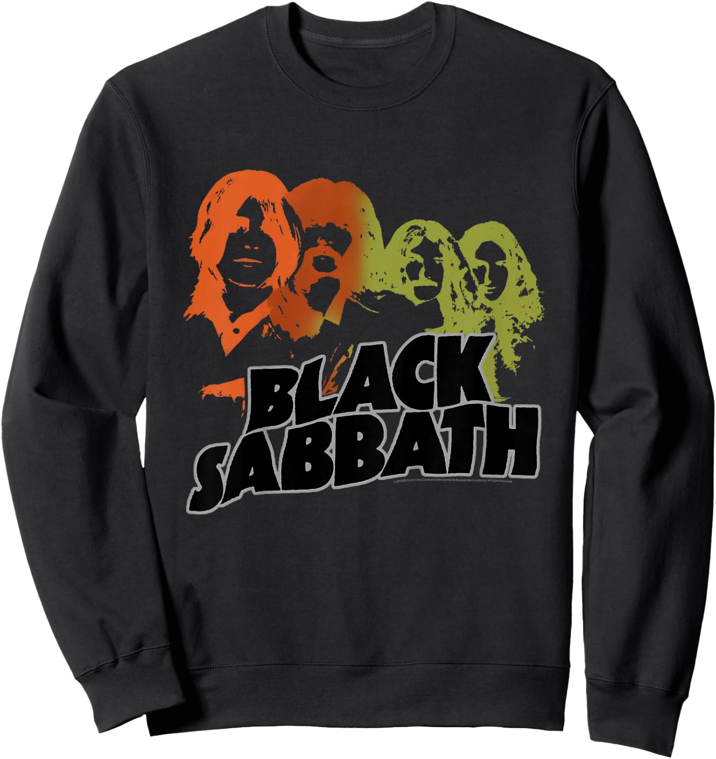 Kids Black Sabbath Band Sketch Kids Black Sweatshirt - Sweatshirt | Black