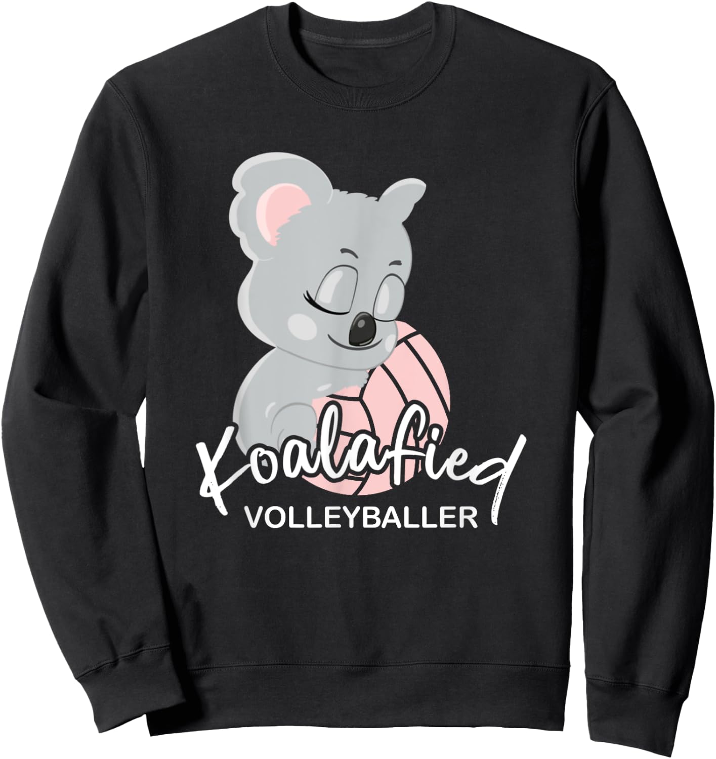 Koalafied Volleyballer I Volleyball Beach Volleyball Women's Sweatshirt - Sweatshirt | Black
