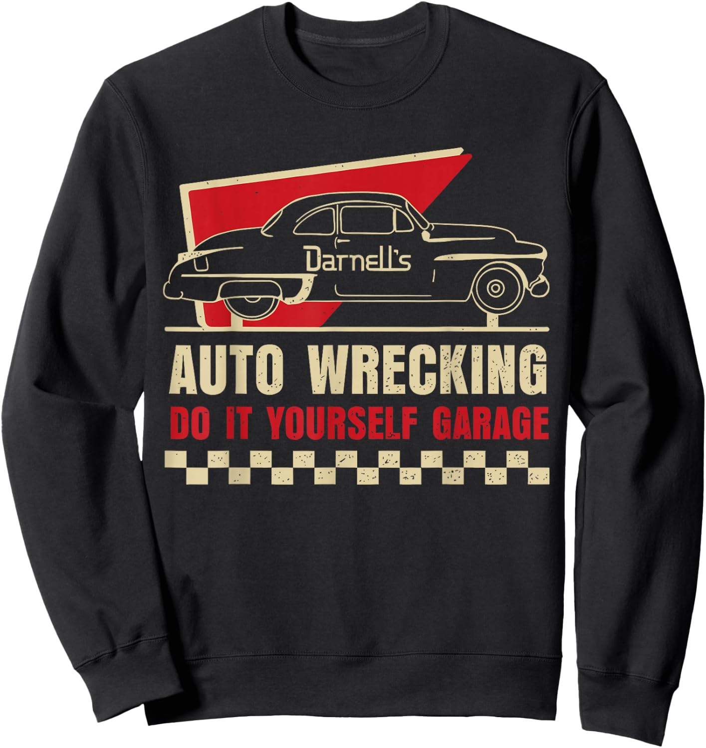 Auto Wrecking Do It Yourself Garage Sweatshirt - Sweatshirt | Black