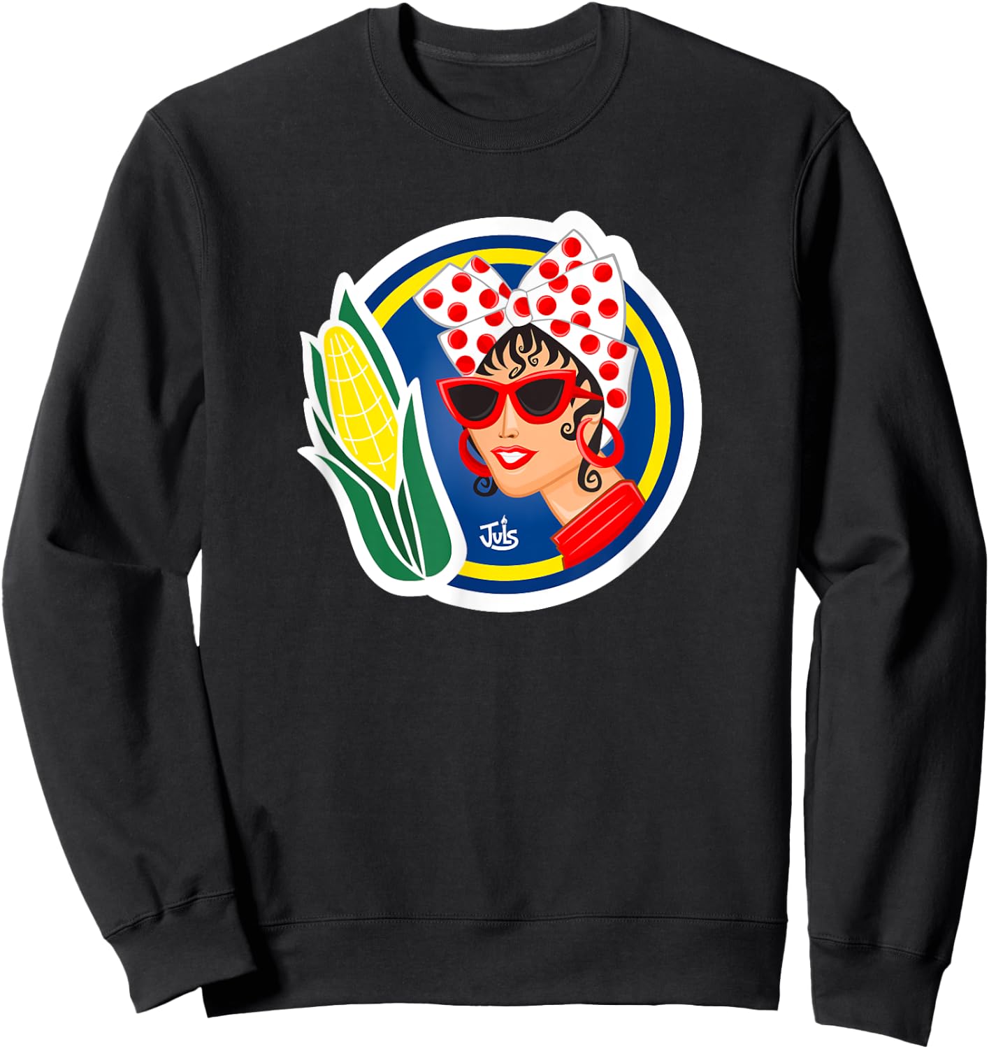 El pan de Venezuela Sweatshirt - Sweatshirt | Black