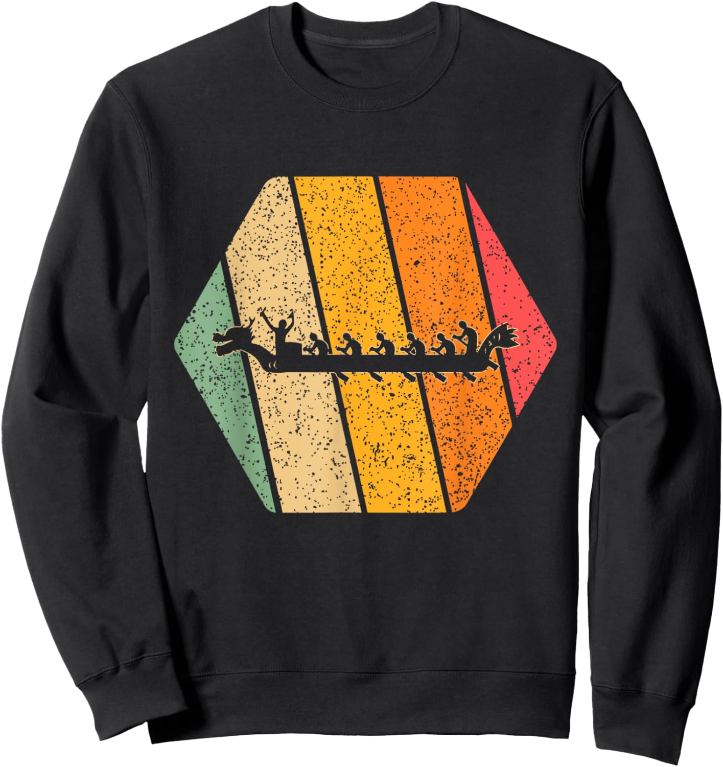 Paddle Dragon Boat Sweatshirt - Sweatshirt | Black