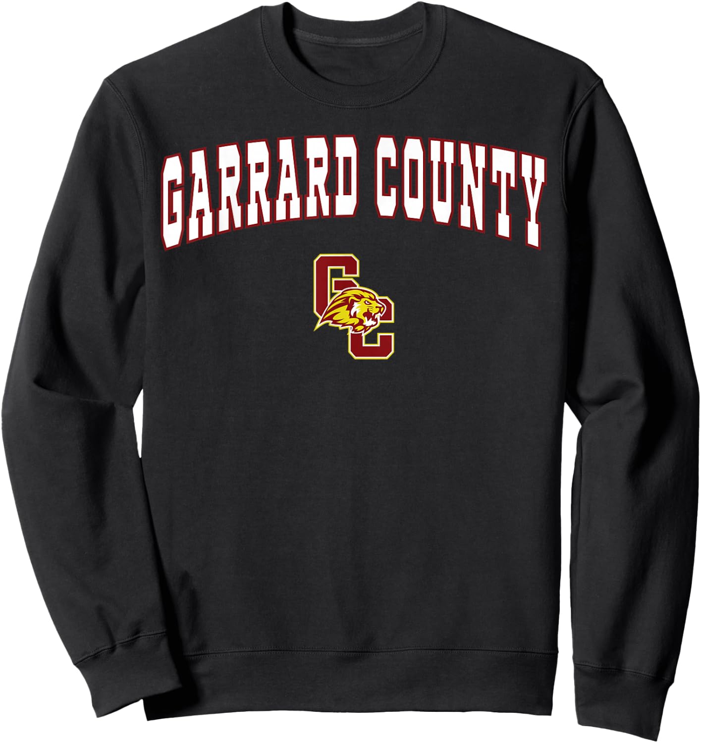 Garrard County High School Golden Lions Sweatshirt - Sweatshirt | Black