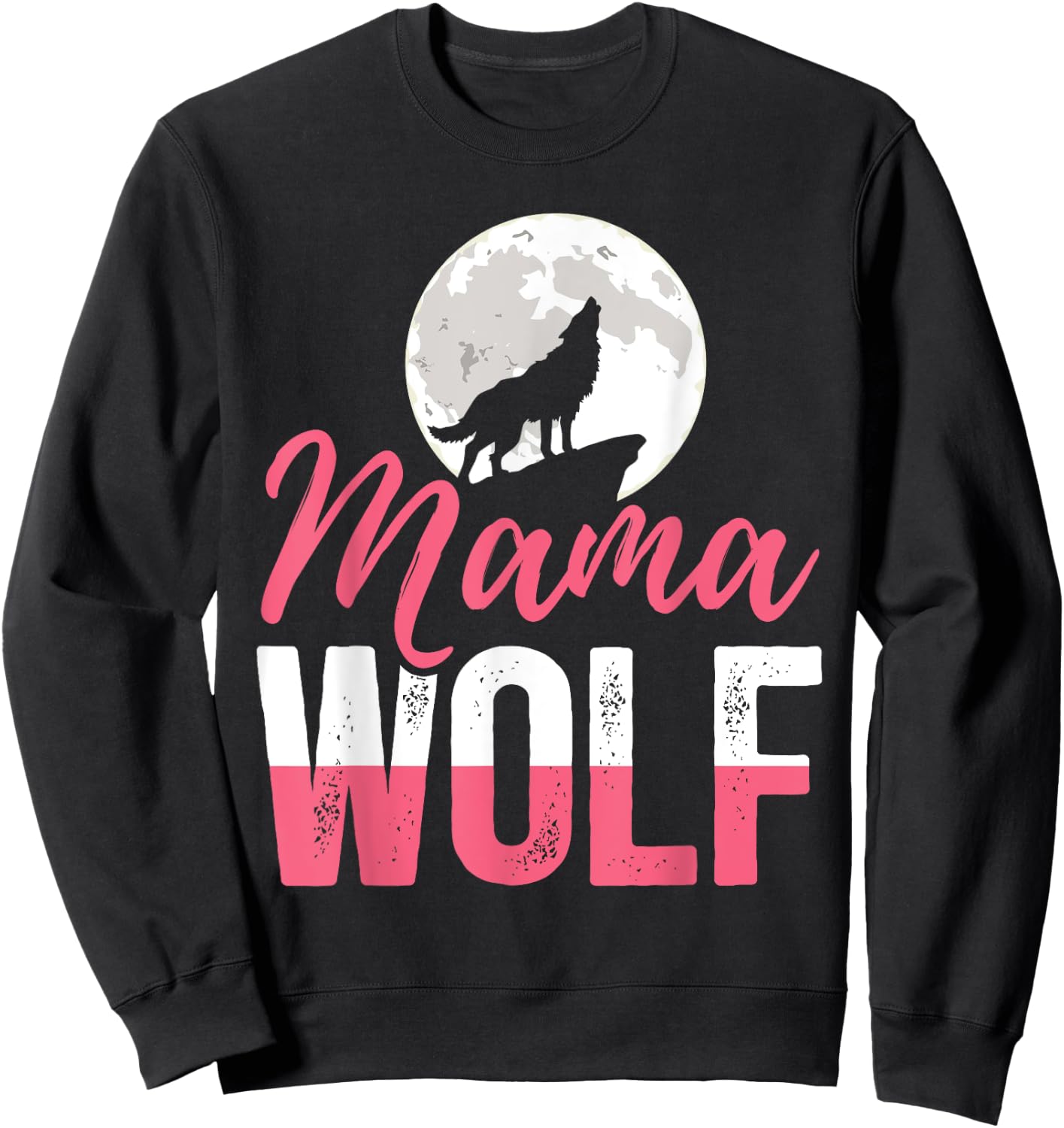 Mama Wolf Sweatshirt - Sweatshirt | Black