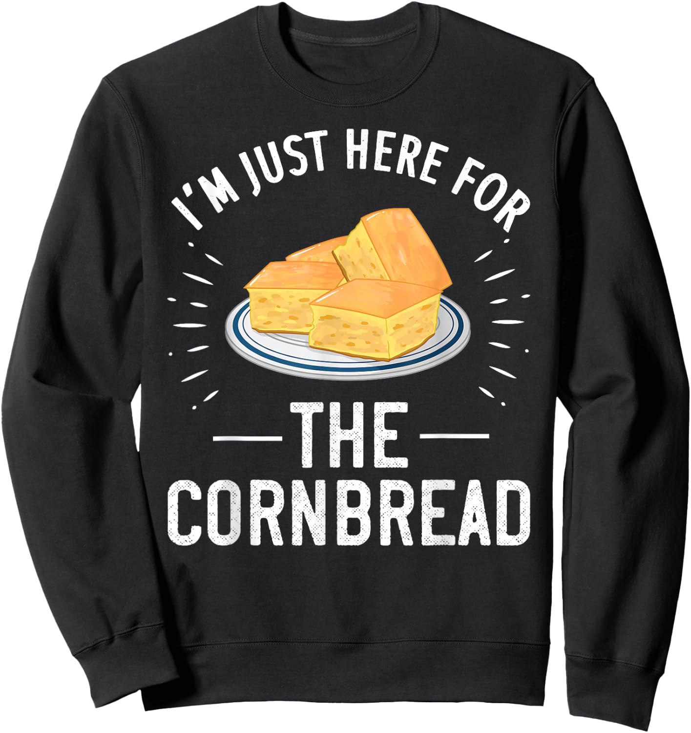 Cornbread Gift Funny Gluten Free Sweatshirt - Sweatshirt | Black