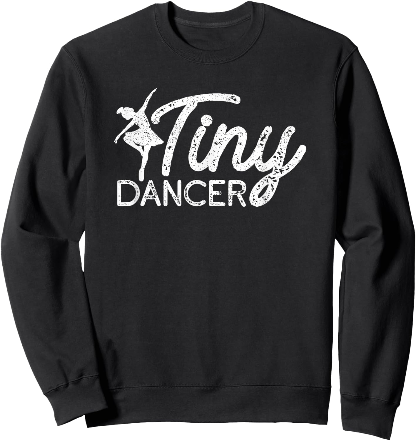 Tiny Dancer Cute Dance Boys Girls Salsa Ballet Dancing Youth Sweatshirt - Sweatshirt | Black