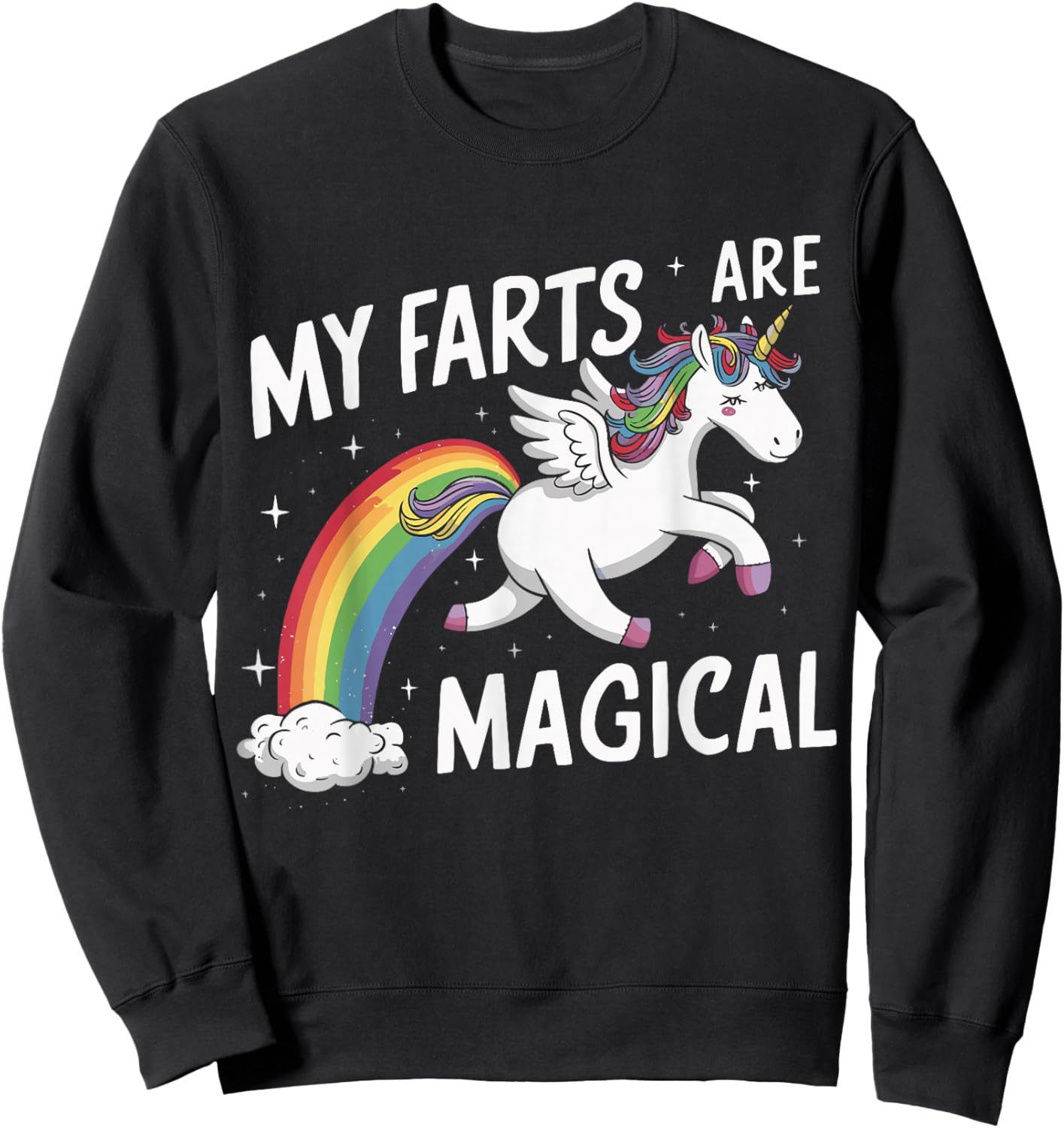 My Farts are Magical Sweatshirt - Sweatshirt | Black