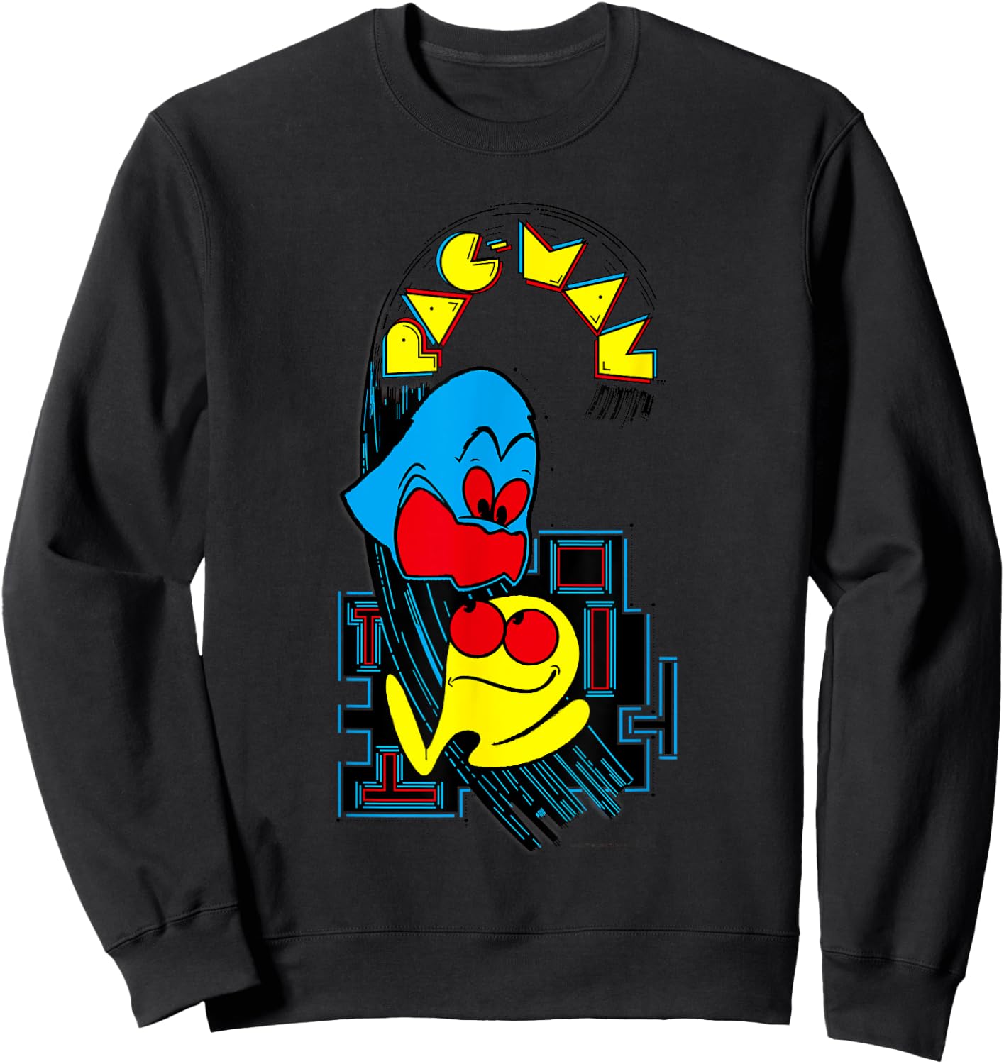 Pac-man Sweatshirt - Sweatshirt | Black