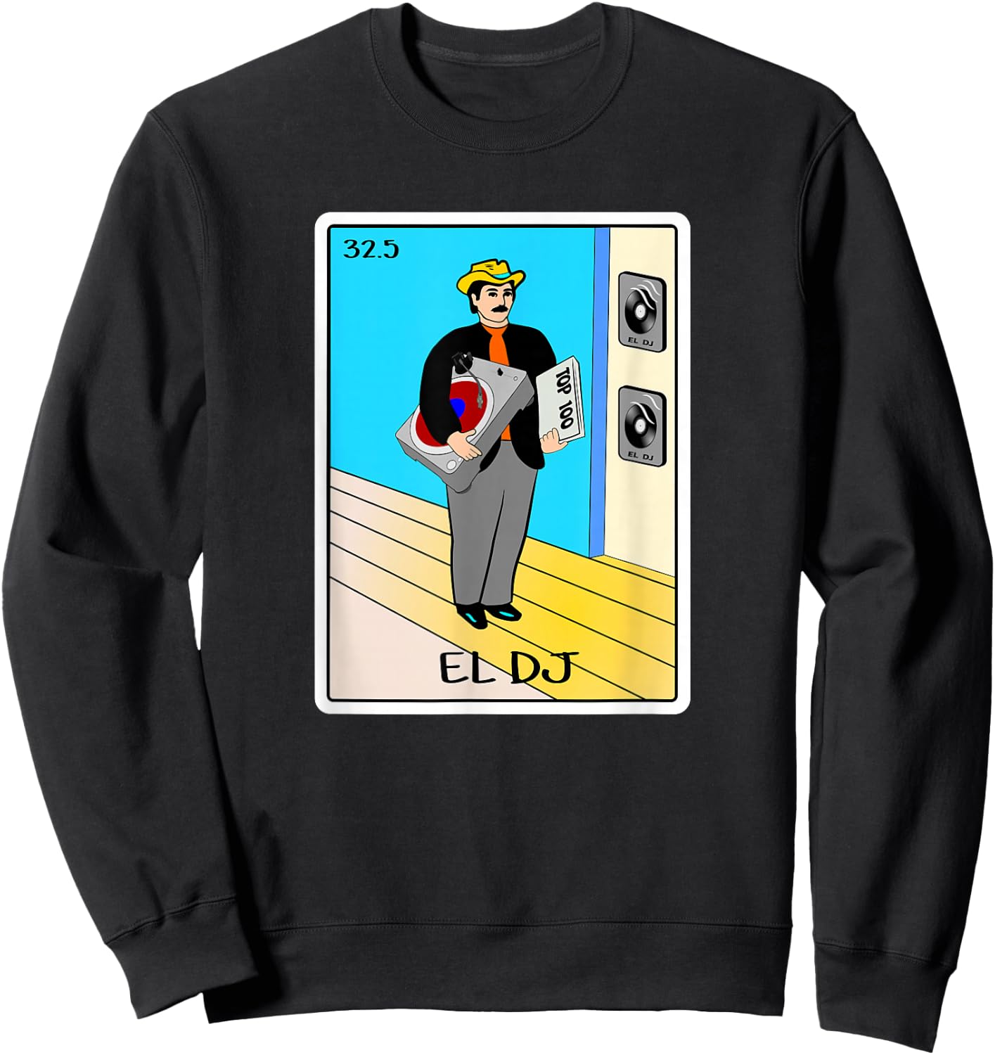 El DJ Sweatshirt - Sweatshirt | Black