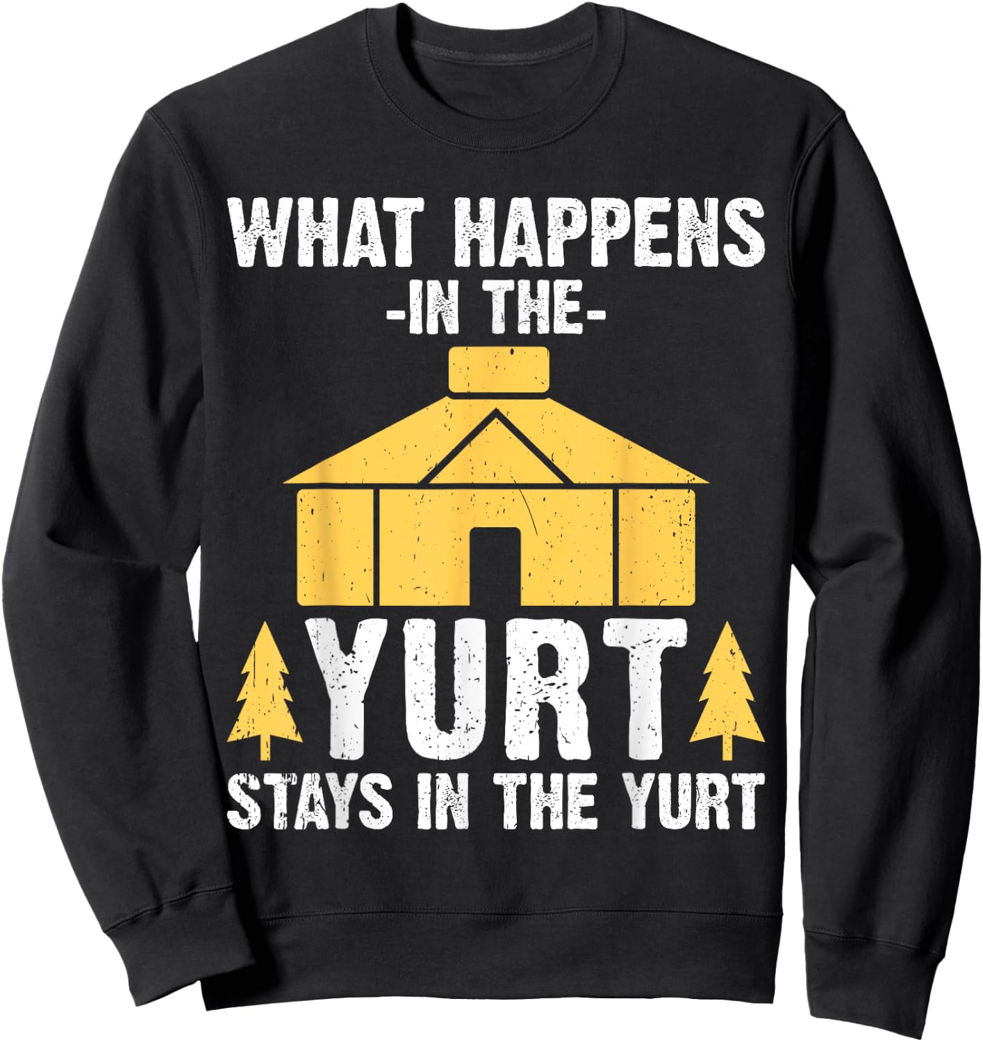 Yurt Sweatshirt - Sweatshirt | Black