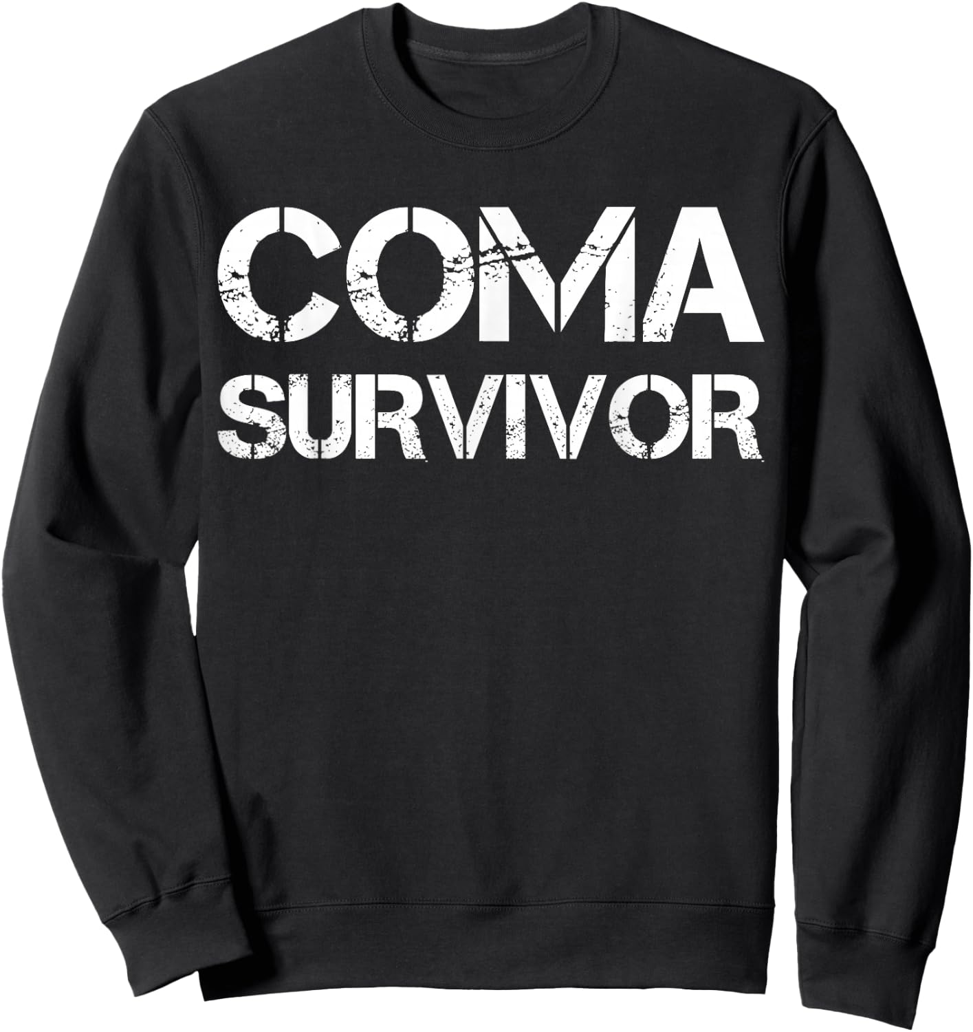 Coma Survivor Sweatshirt - Sweatshirt | Black