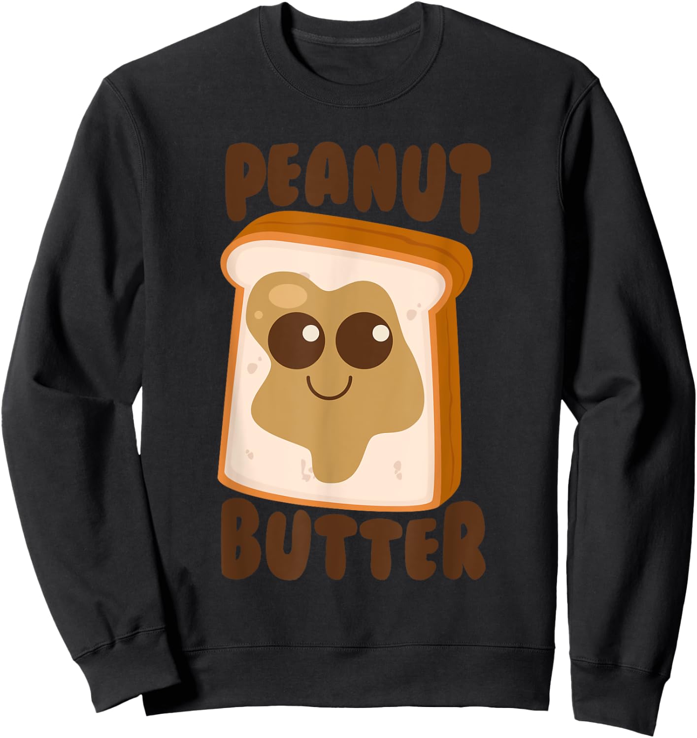 Peanut Butter Matching Halloween Costume Set DIY Jelly Sweatshirt - Sweatshirt | Black