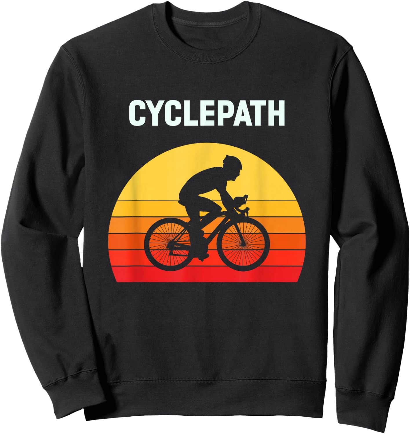 Cyclepath Sweatshirt - Sweatshirt | Black