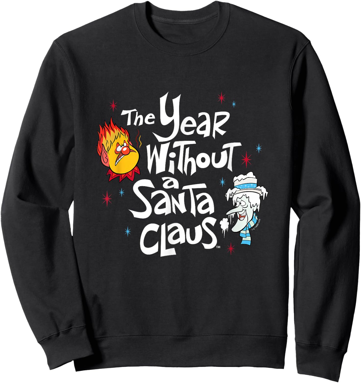 The Year Without Santa Claus - Heat Miser and Snow Miser Sweatshirt - Sweatshirt | Black
