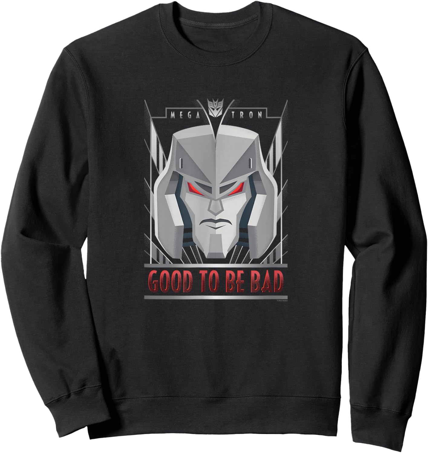 Transformers Megatron Good To Be Bad Sweatshirt - Sweatshirt | Black