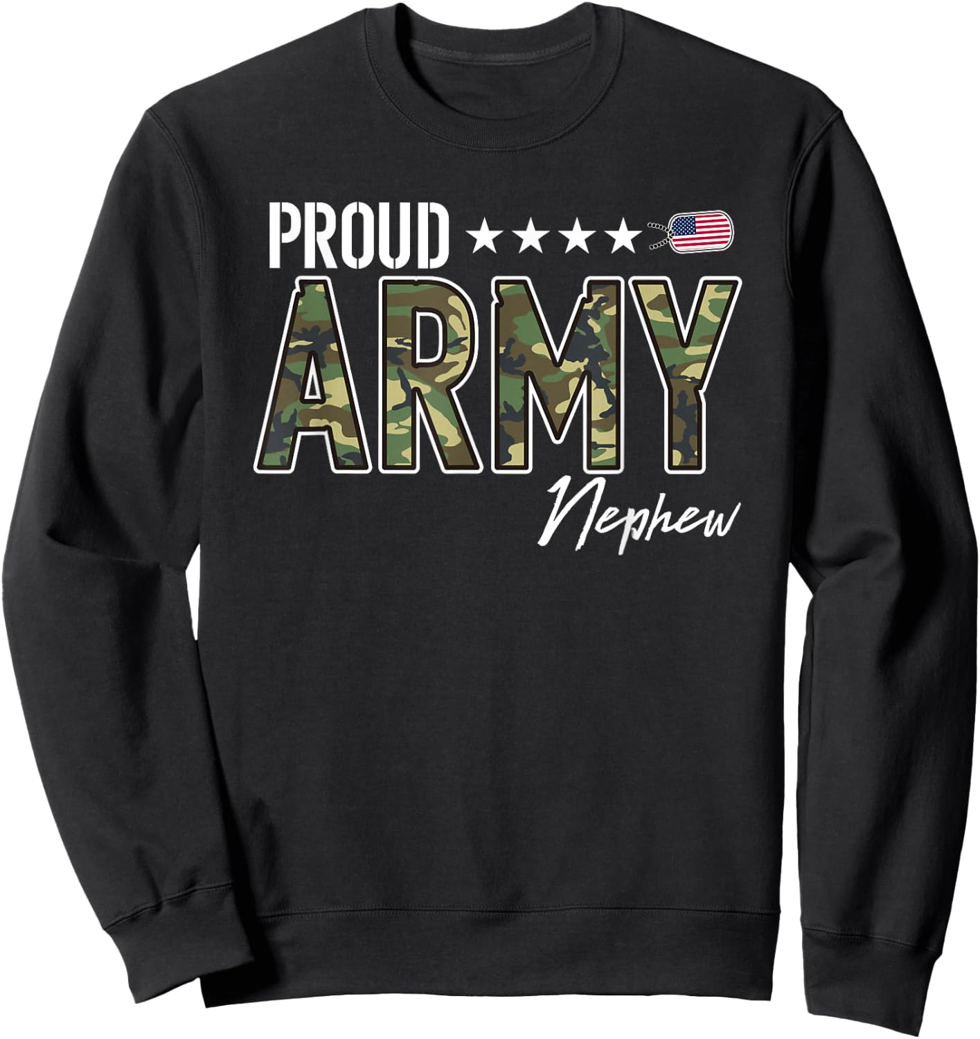 OCP Proud Army Nephew Sweatshirt - Sweatshirt | Black