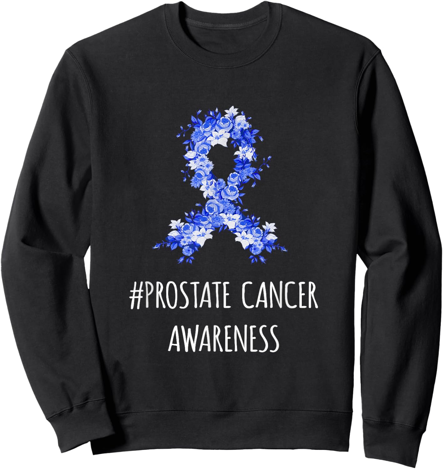 Prostate Cancer Attention Shirt | Prostate Cancer Sweatshirt - Sweatshirt | Black