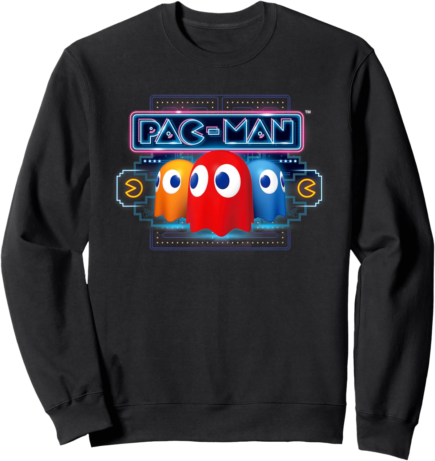 Pac-man Sweatshirt - Sweatshirt | Black