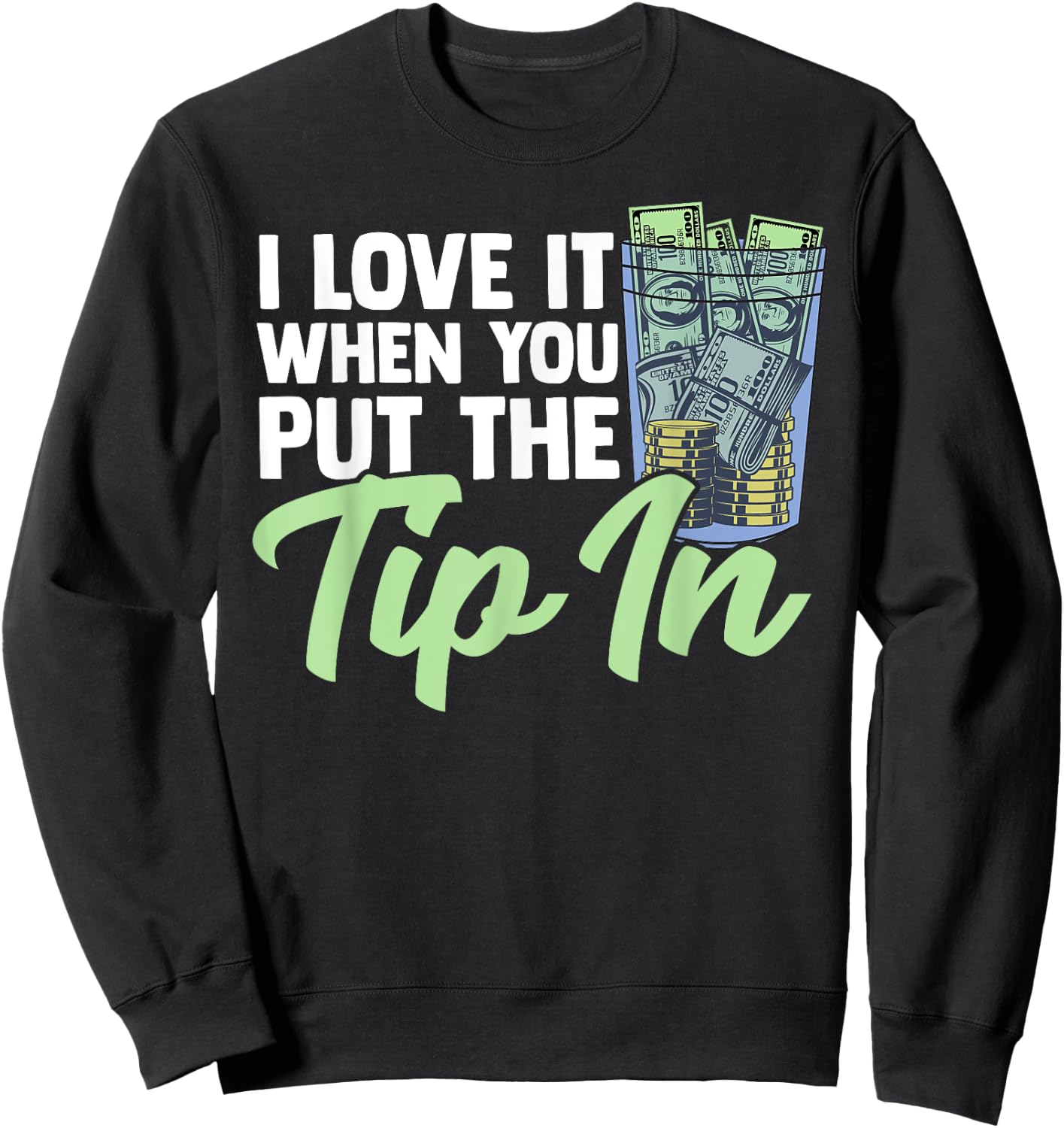 Funny Bartender Mixologist Gift Women Bartending Sweatshirt - Sweatshirt | Black