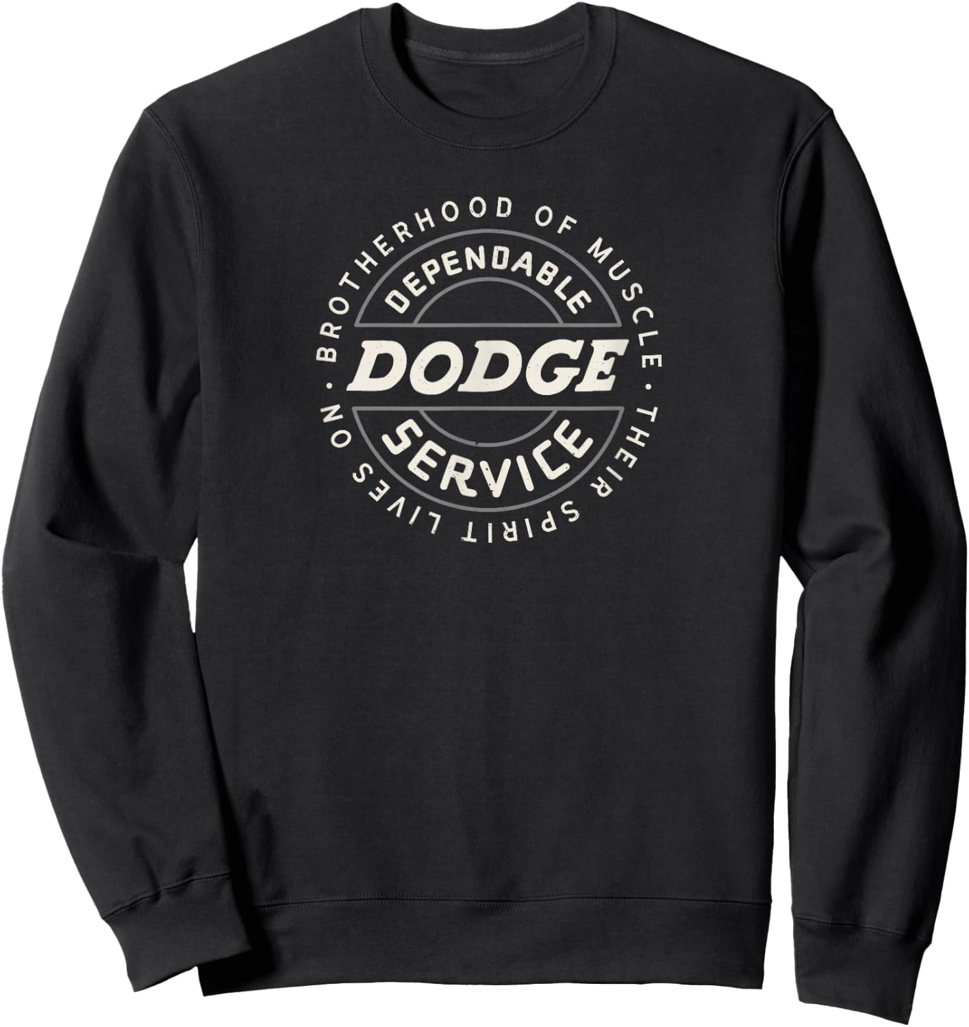 Dodge Brotherhood of Muscle Sweatshirt - Sweatshirt | Black