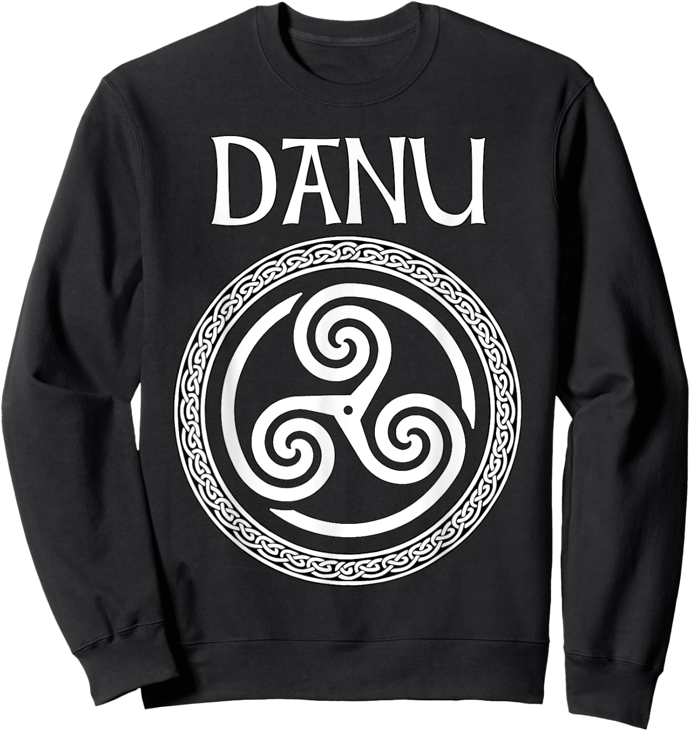 Danu Ancient Celtic Goddess of Mothers and Earth Sweatshirt - Sweatshirt | Black