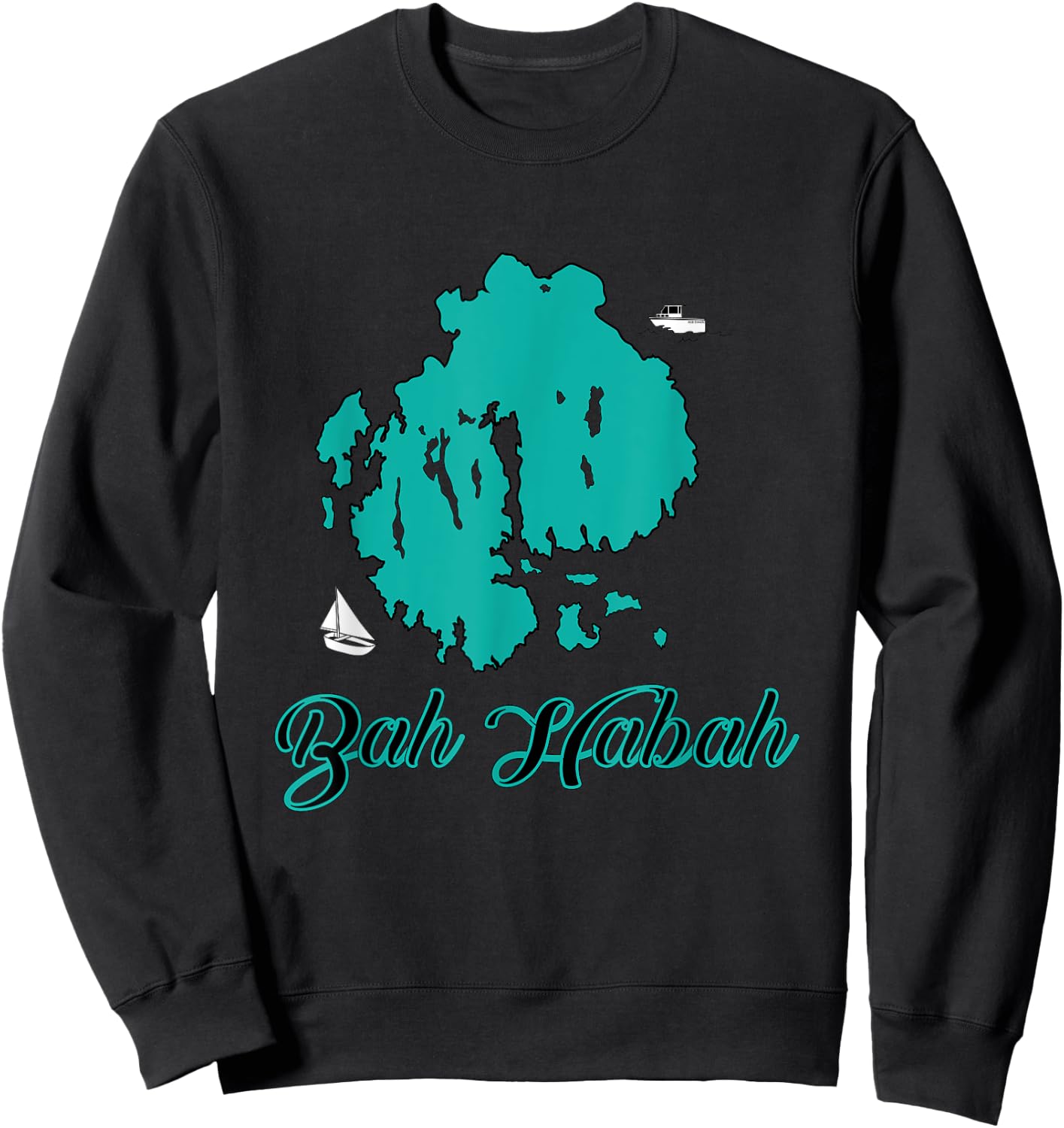Bah Habah Maine Sweatshirt - Sweatshirt | Black