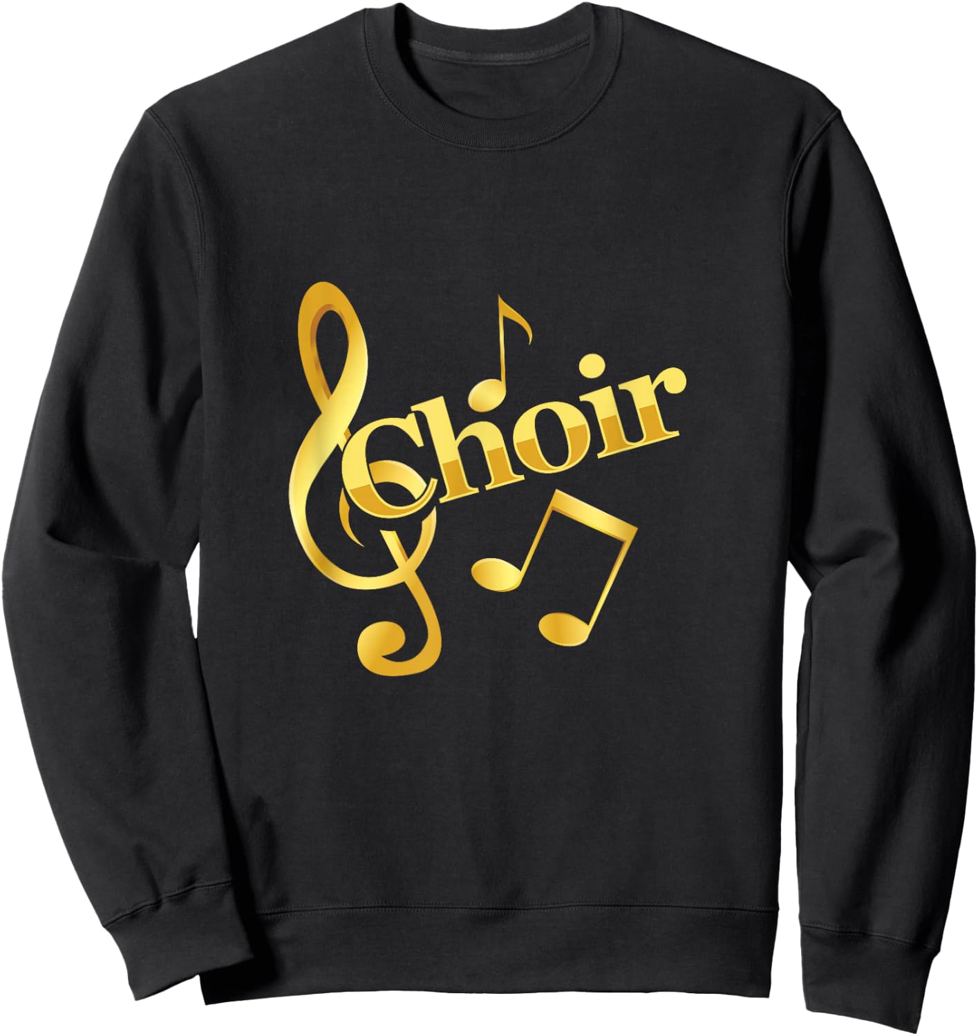 Vocalist Chorus Choir Vocals Singer Notes Music Tenor Song Sweatshirt - Sweatshirt | Black
