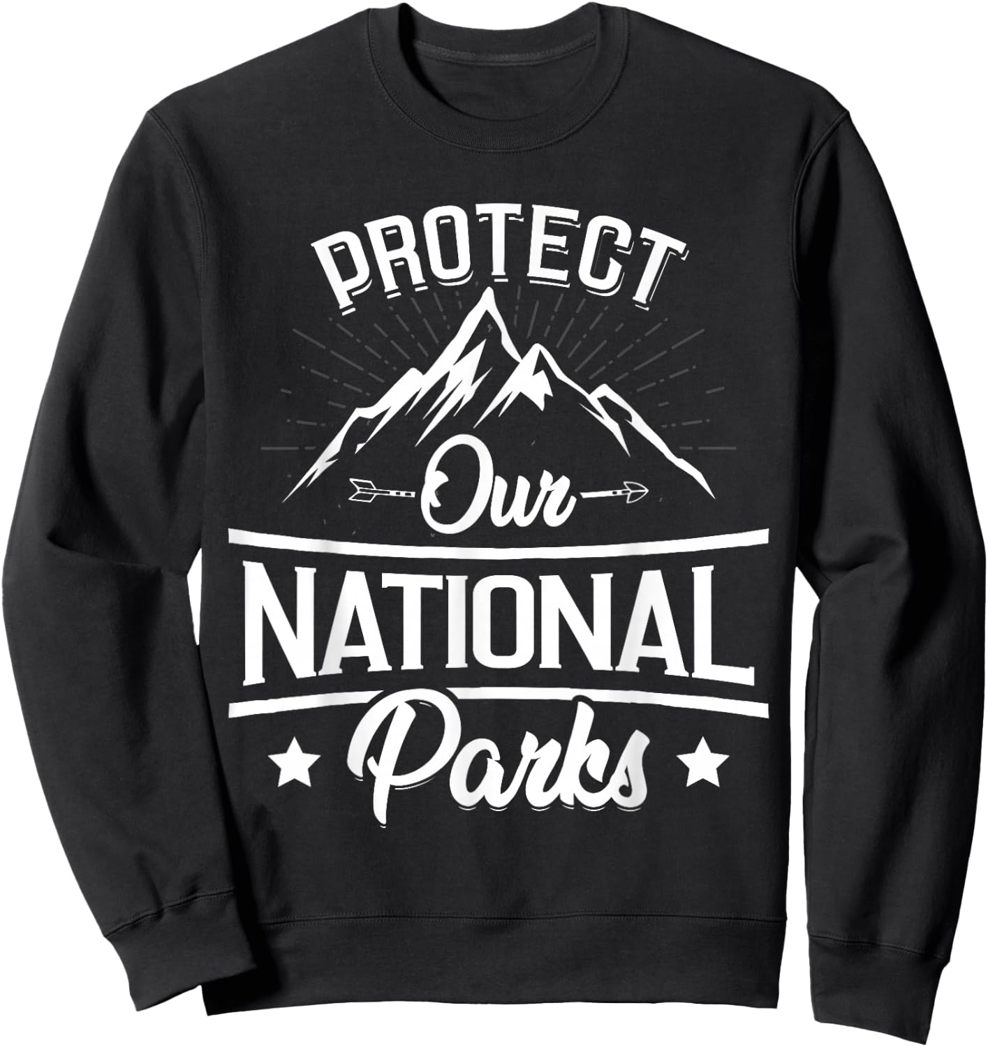 Protect Our National Parks, US Alt Resist Sweatshirt - Sweatshirt | Black