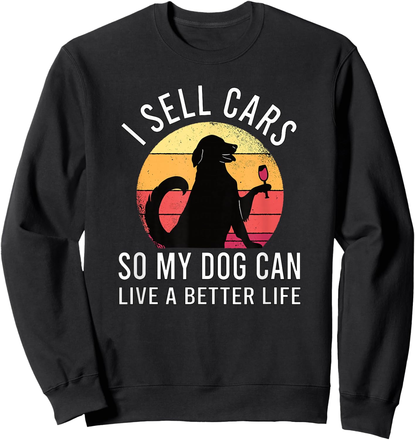 Auto Seller for Car Salesman Sweatshirt - Sweatshirt | Black