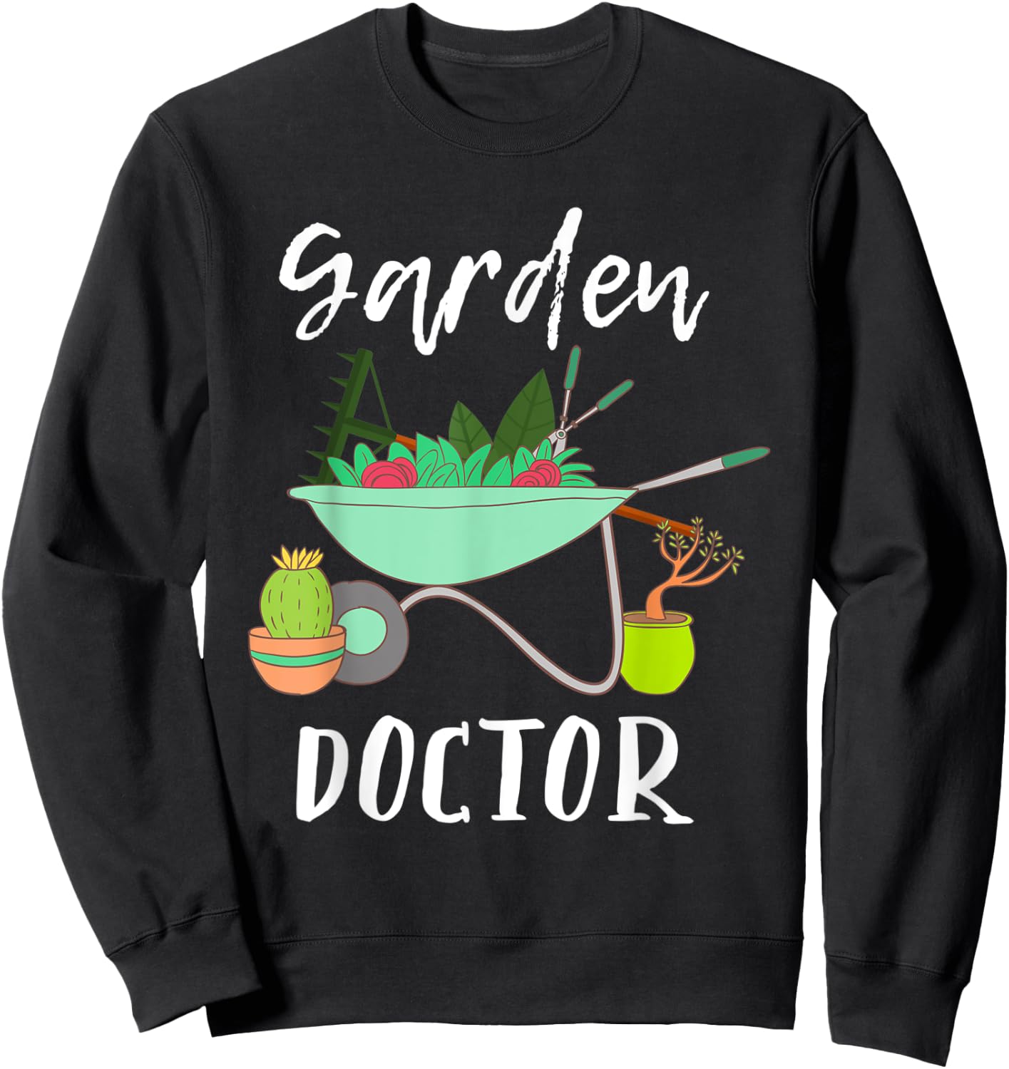 Gardener garden doctor Sweatshirt - Sweatshirt | Black