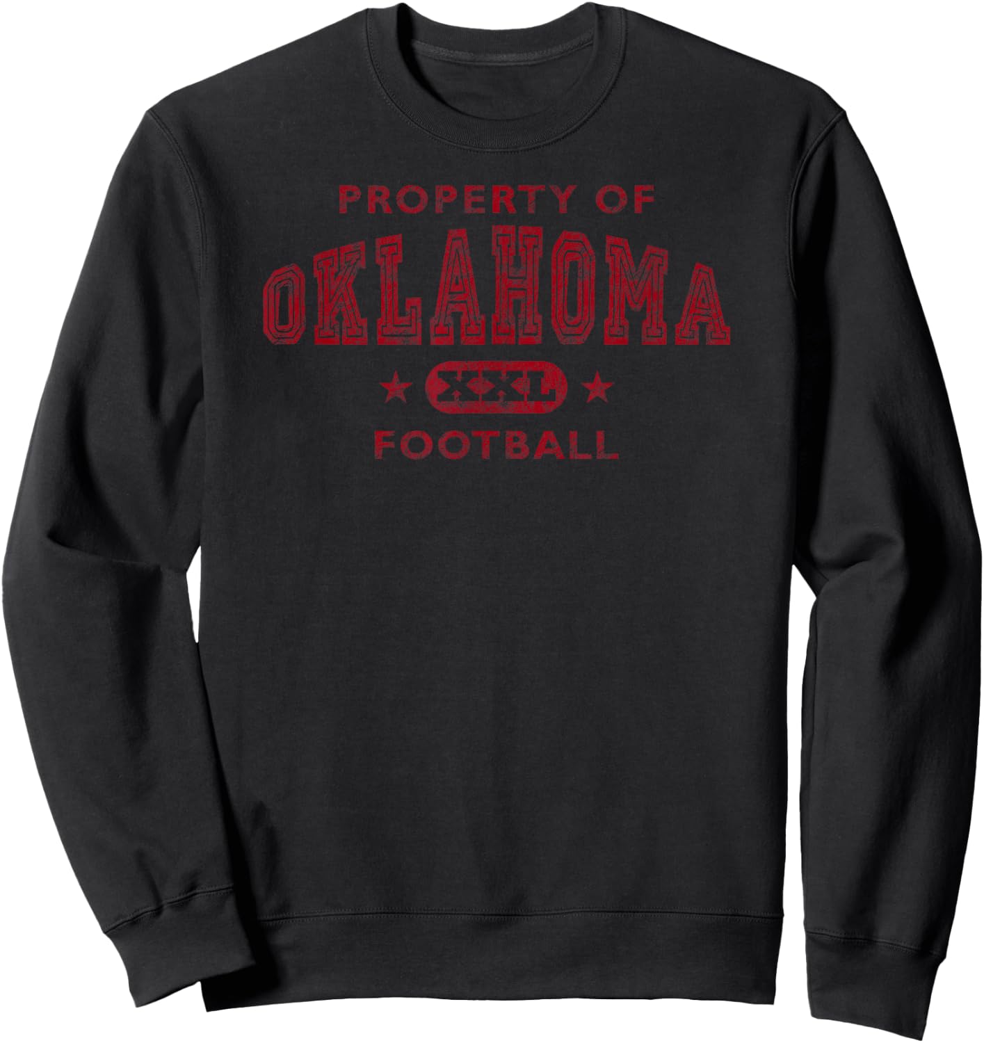 Property of Oklahoma Football XXL Sweatshirt - Sweatshirt | Black