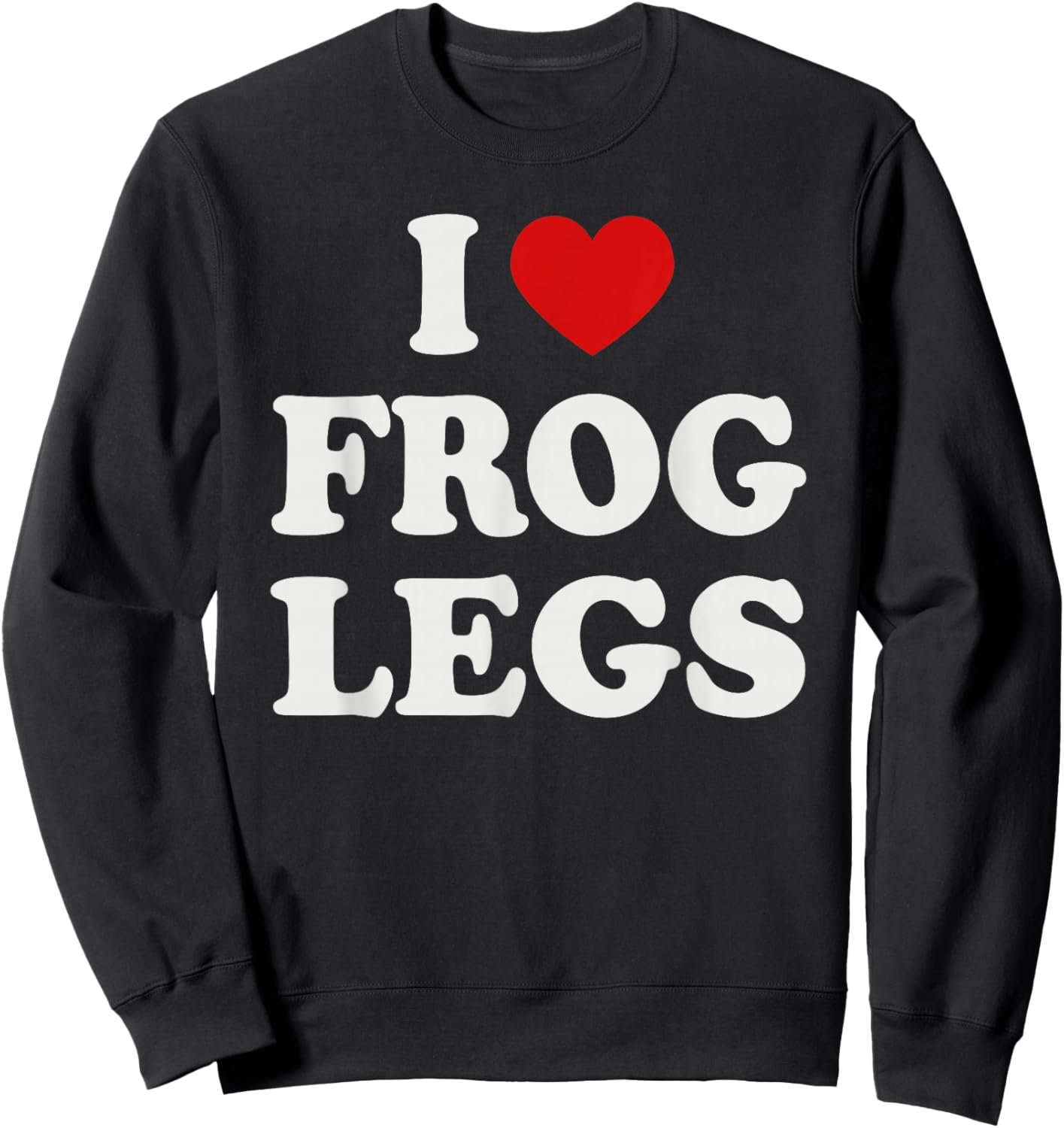 Frog Legs Sweatshirt - Sweatshirt | Black