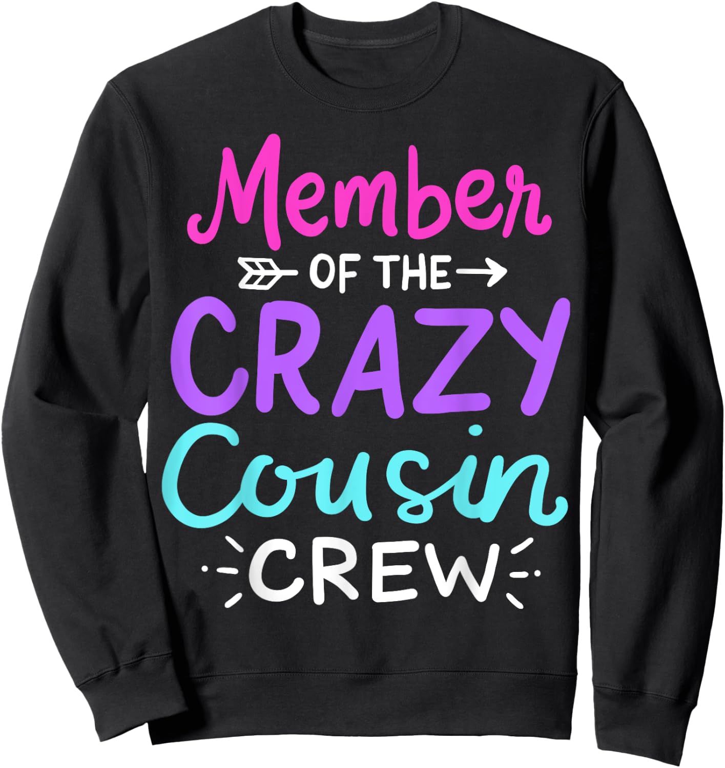 Cousin Crew Sweatshirt - Sweatshirt | Black