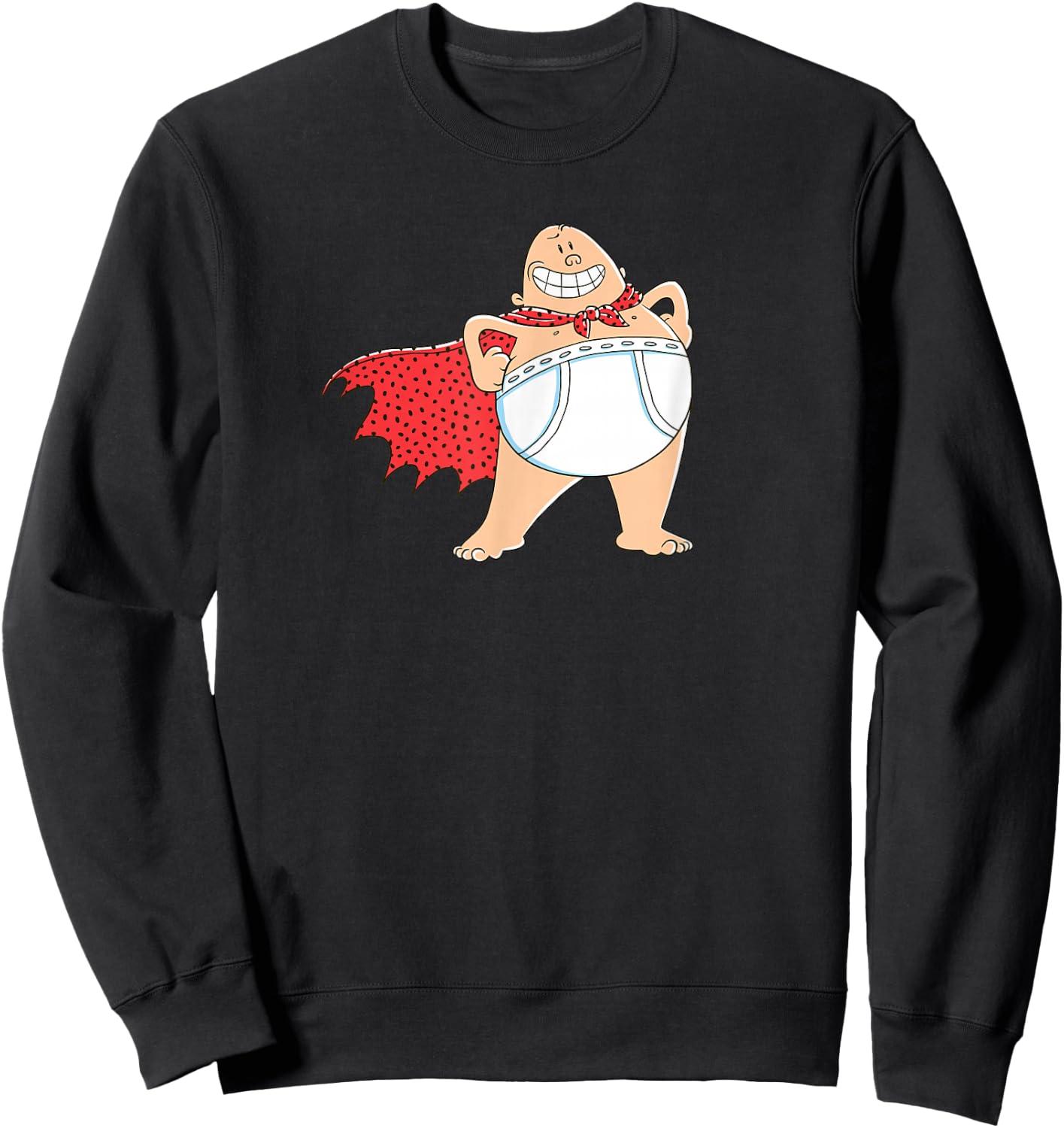 Captain Underpants Hero Art Sweatshirt - Sweatshirt | Black