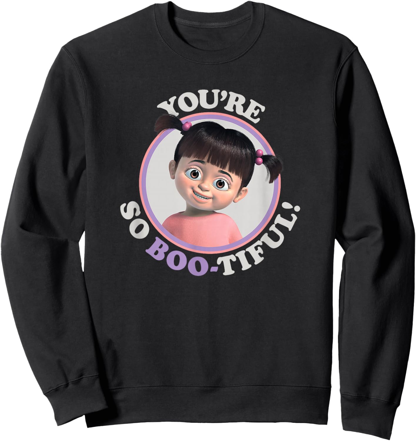 Disney and Pixar's Monsters, Inc. Boo You're So Boo-Tiful! Sweatshirt - Sweatshirt | Black