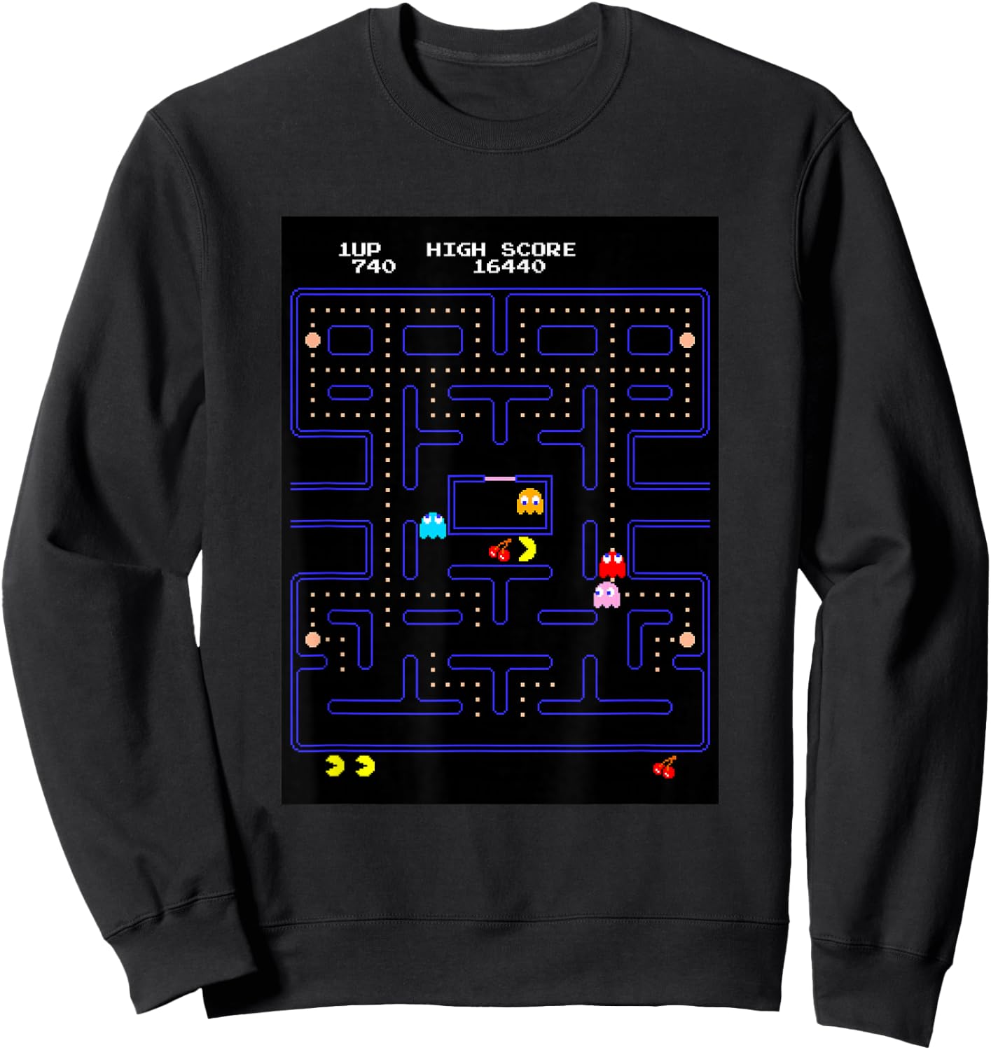 Pac-man Sweatshirt - Sweatshirt | Black