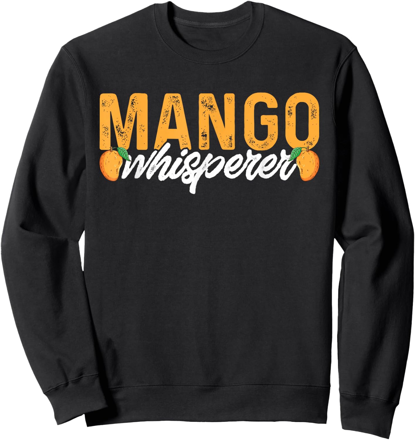 Mango Fruit Mango Sweatshirt - Sweatshirt | Black