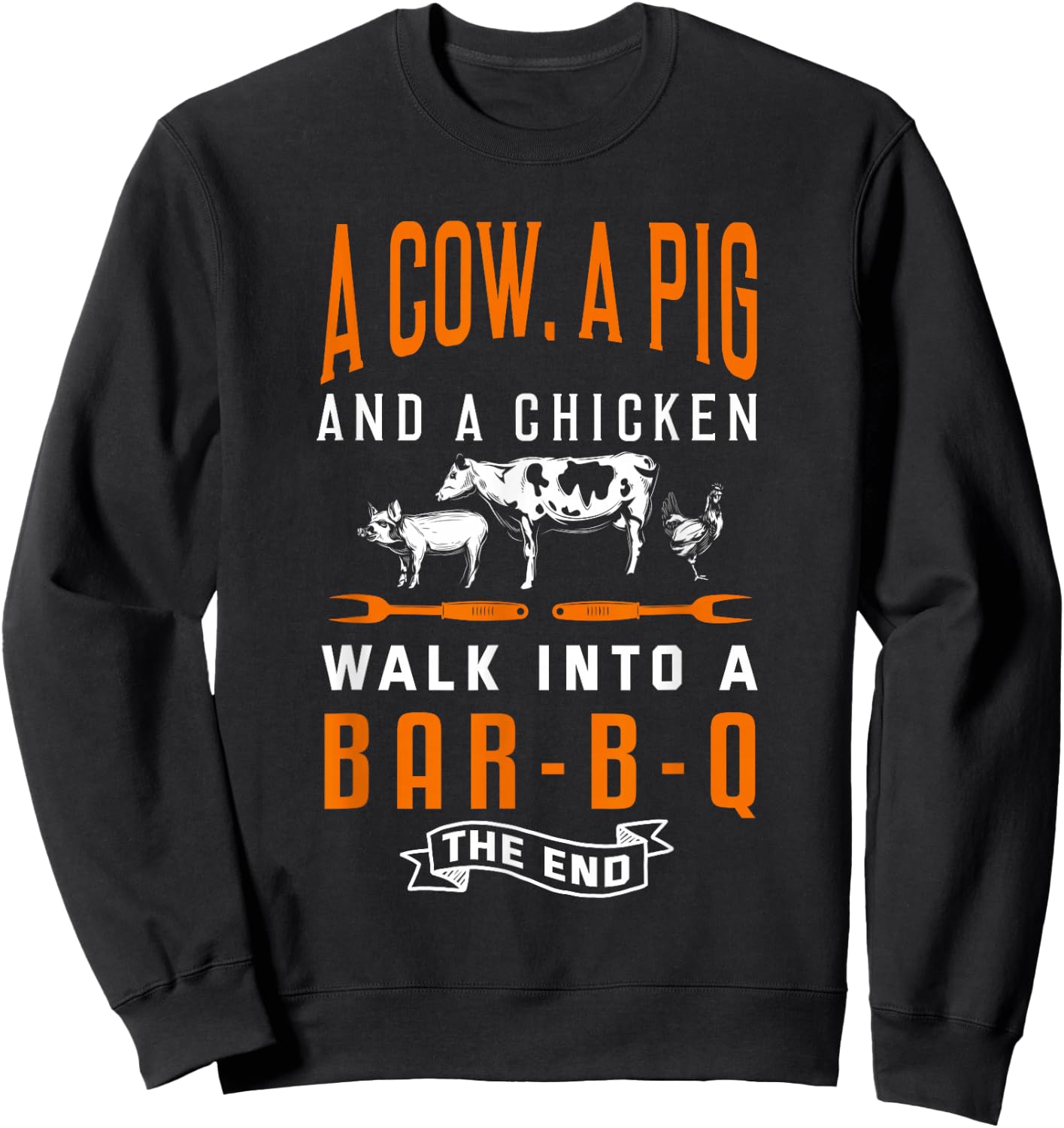 Grilling Shirts Funny Master Chef Pitmaster Sweatshirt - Sweatshirt | Black