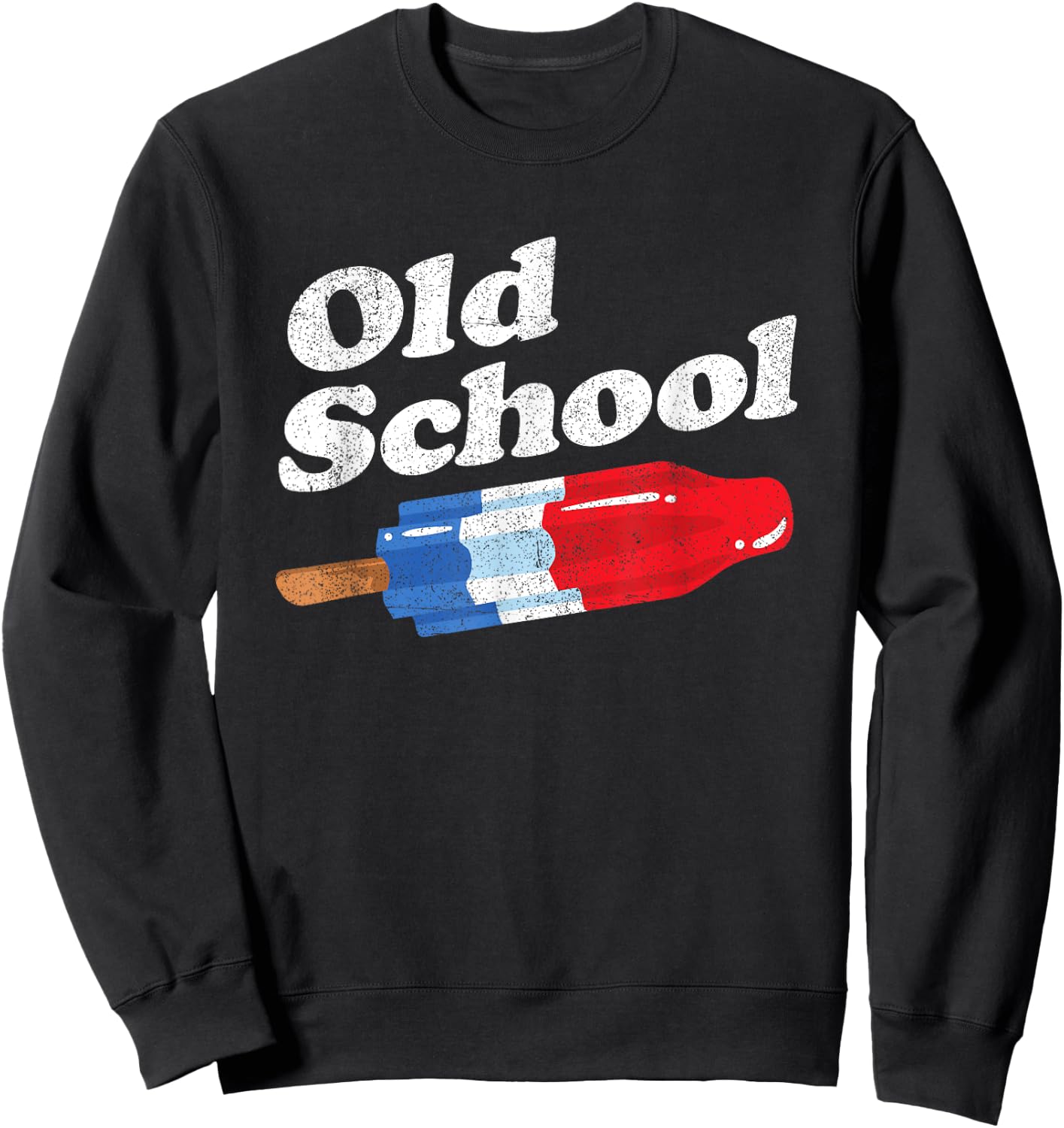 Funny Summer Popsicle Bomb Retro Old School Pop 80's Gift Women Girls Kids Sweatshirt - Sweatshirt | Black