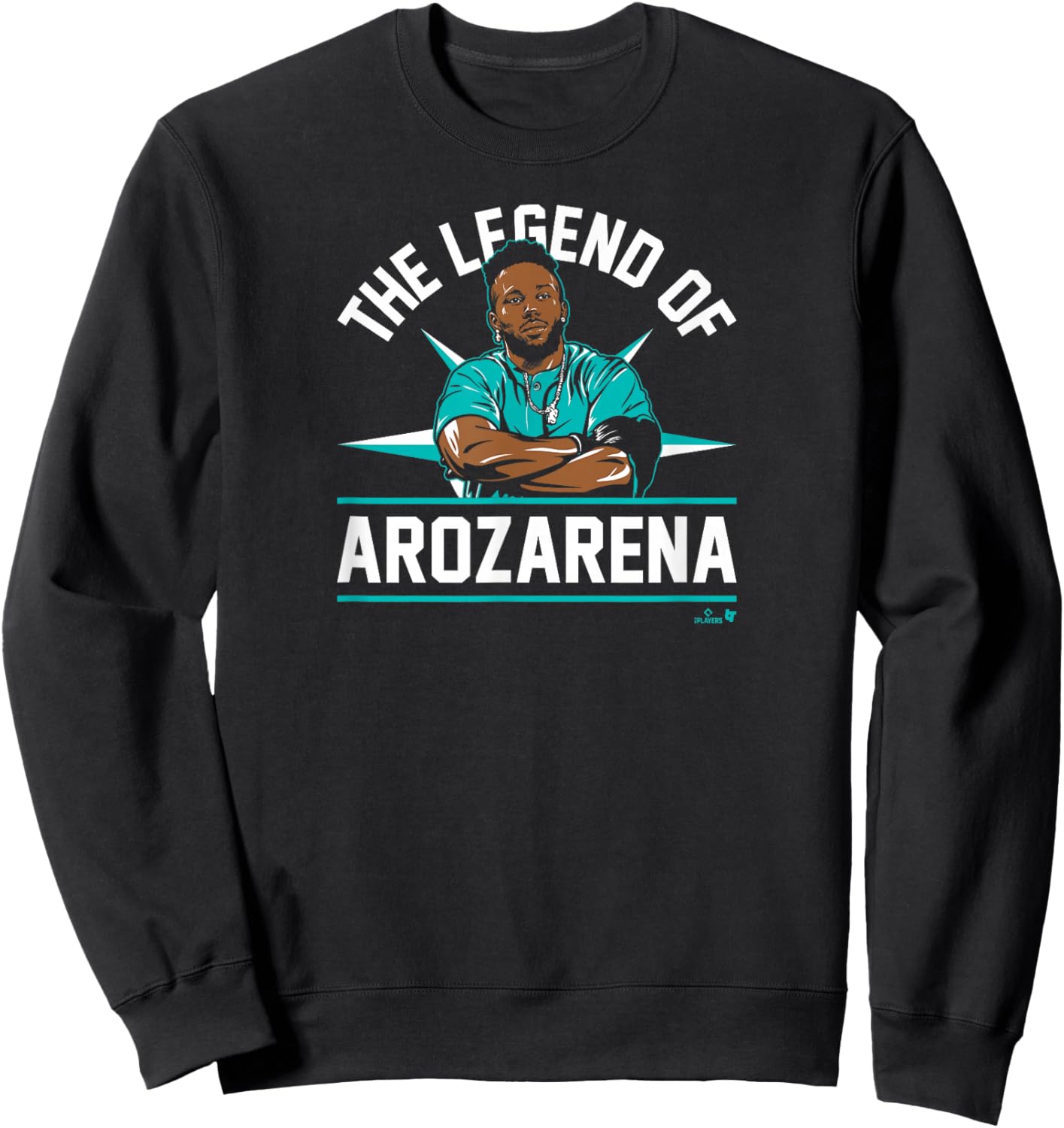 The Legend of Randy Arozarena - Seattle Baseball Sweatshirt - Sweatshirt | Black