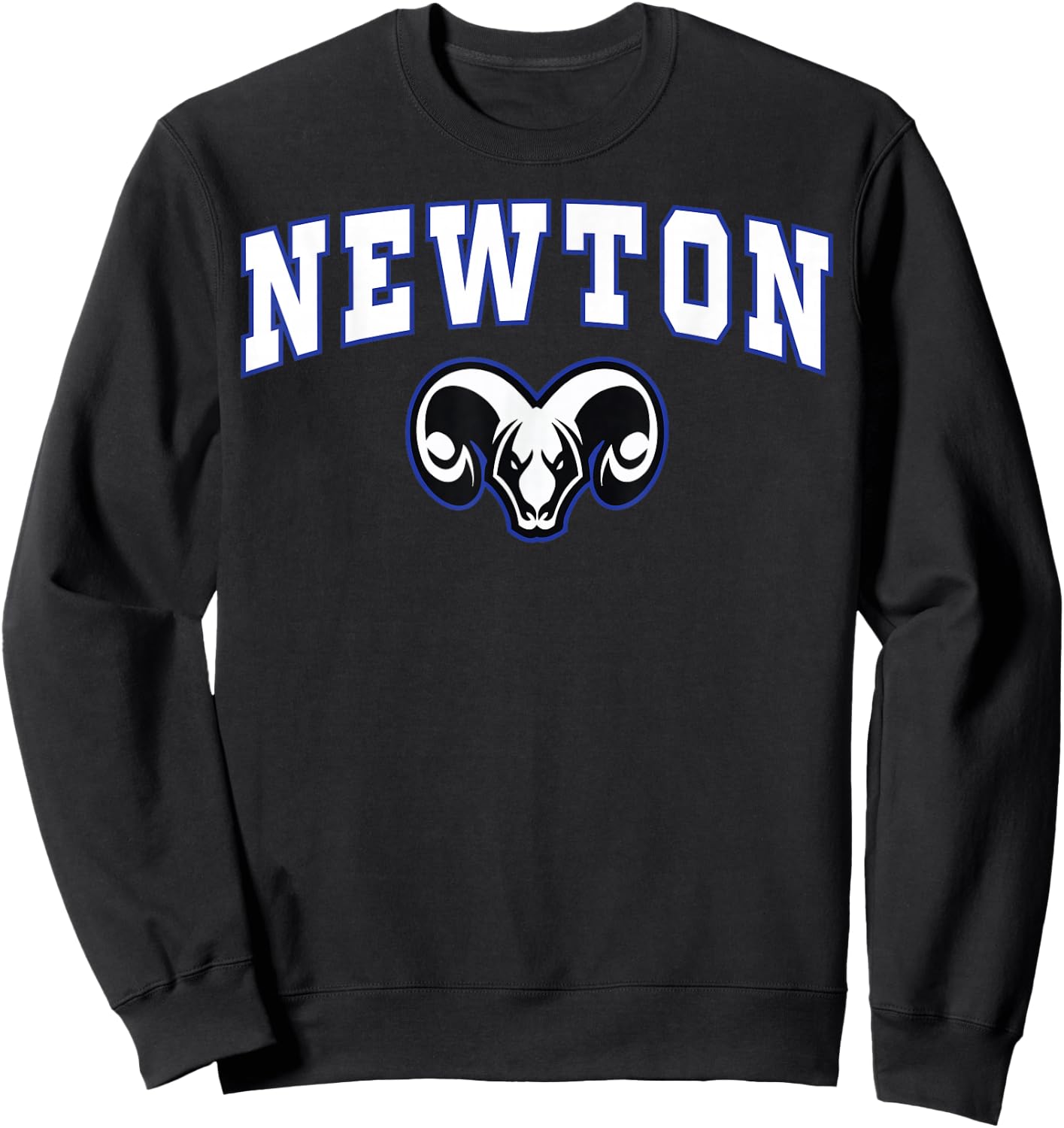 Newton High School Rams Sweatshirt - Sweatshirt | Black
