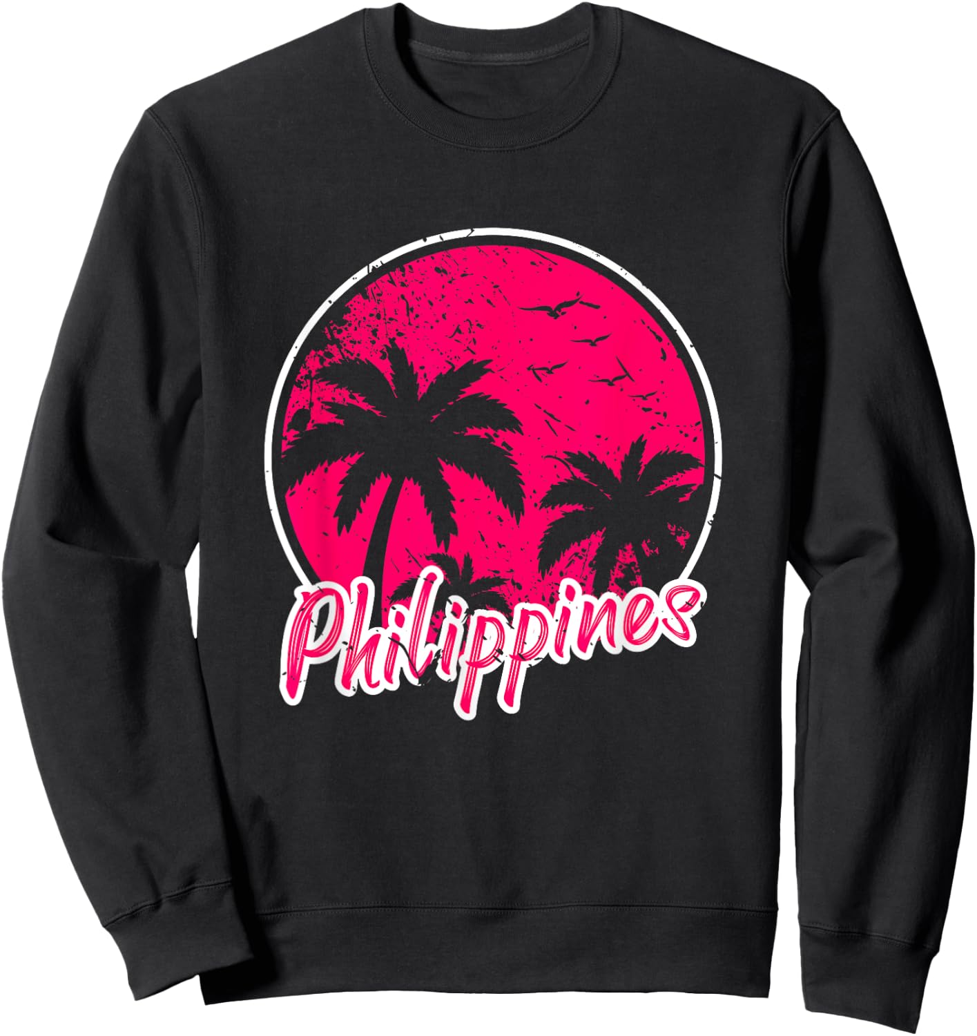 Filipino Beach Philippines Men Women Girls Kids Sweatshirt - Sweatshirt | Black