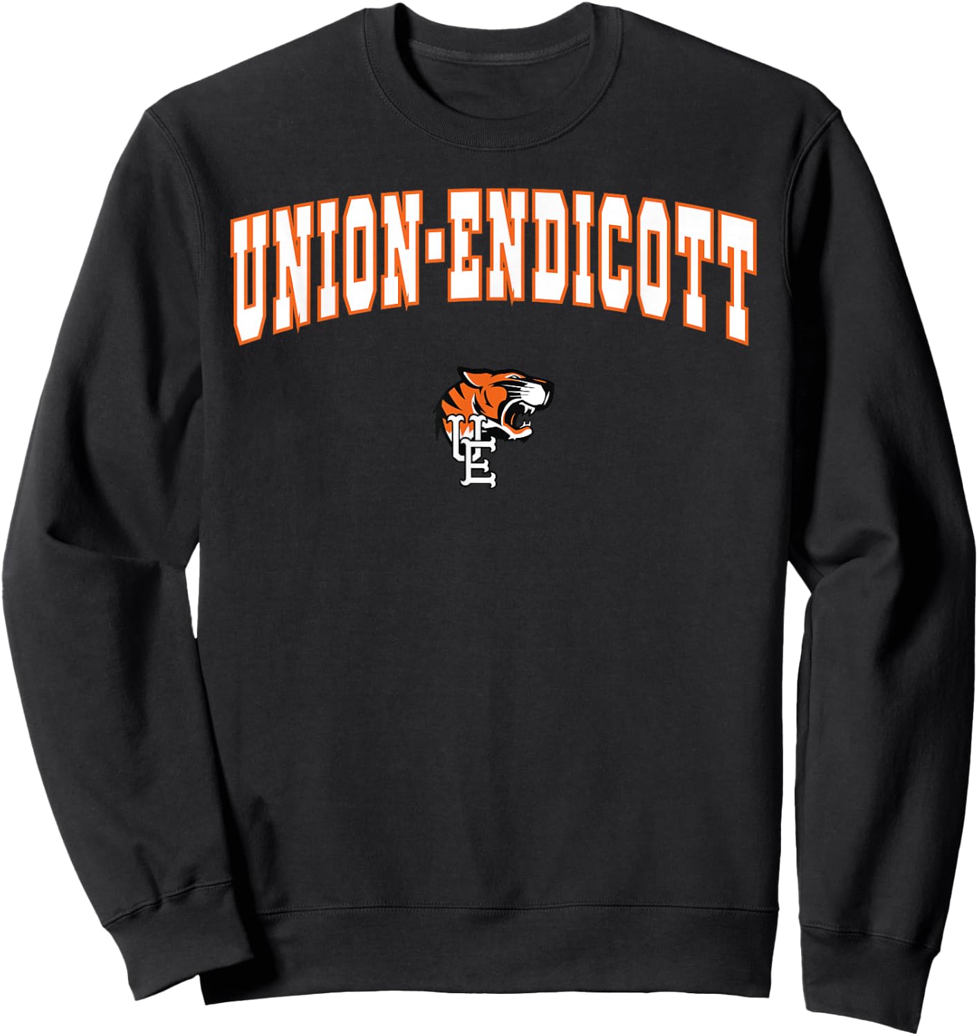 Union-Endicott High School Tigers Sweatshirt - Sweatshirt | Black