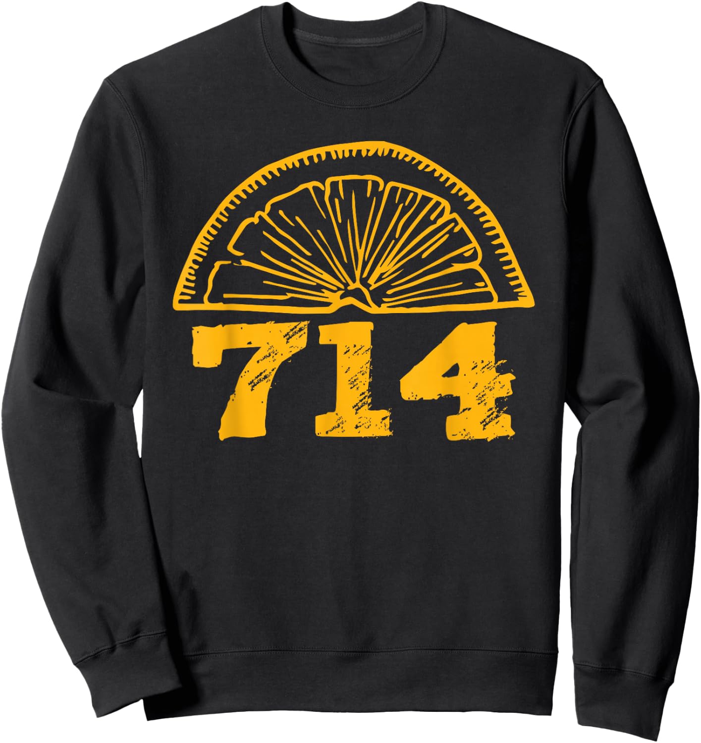 Lemmon 714 70s 80s Funny Retro Sweatshirt - Sweatshirt | Black