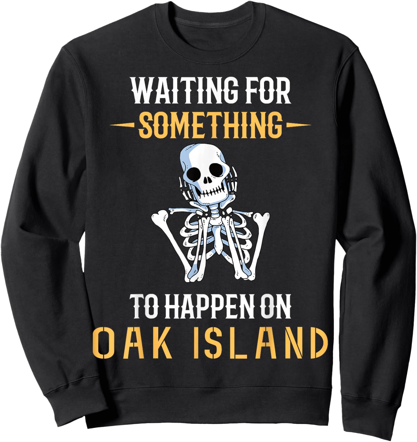 Oak Island / Treasure Hunting Oak Island Mystery Sweatshirt - Sweatshirt | Black
