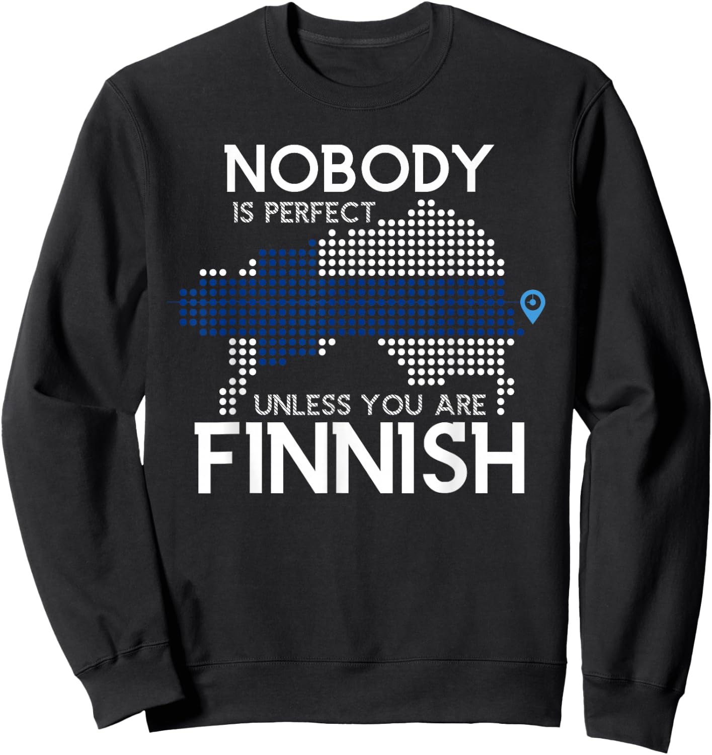 Funny Finnish Scandinavian Culture Gift Finland Sweatshirt - Sweatshirt | Black