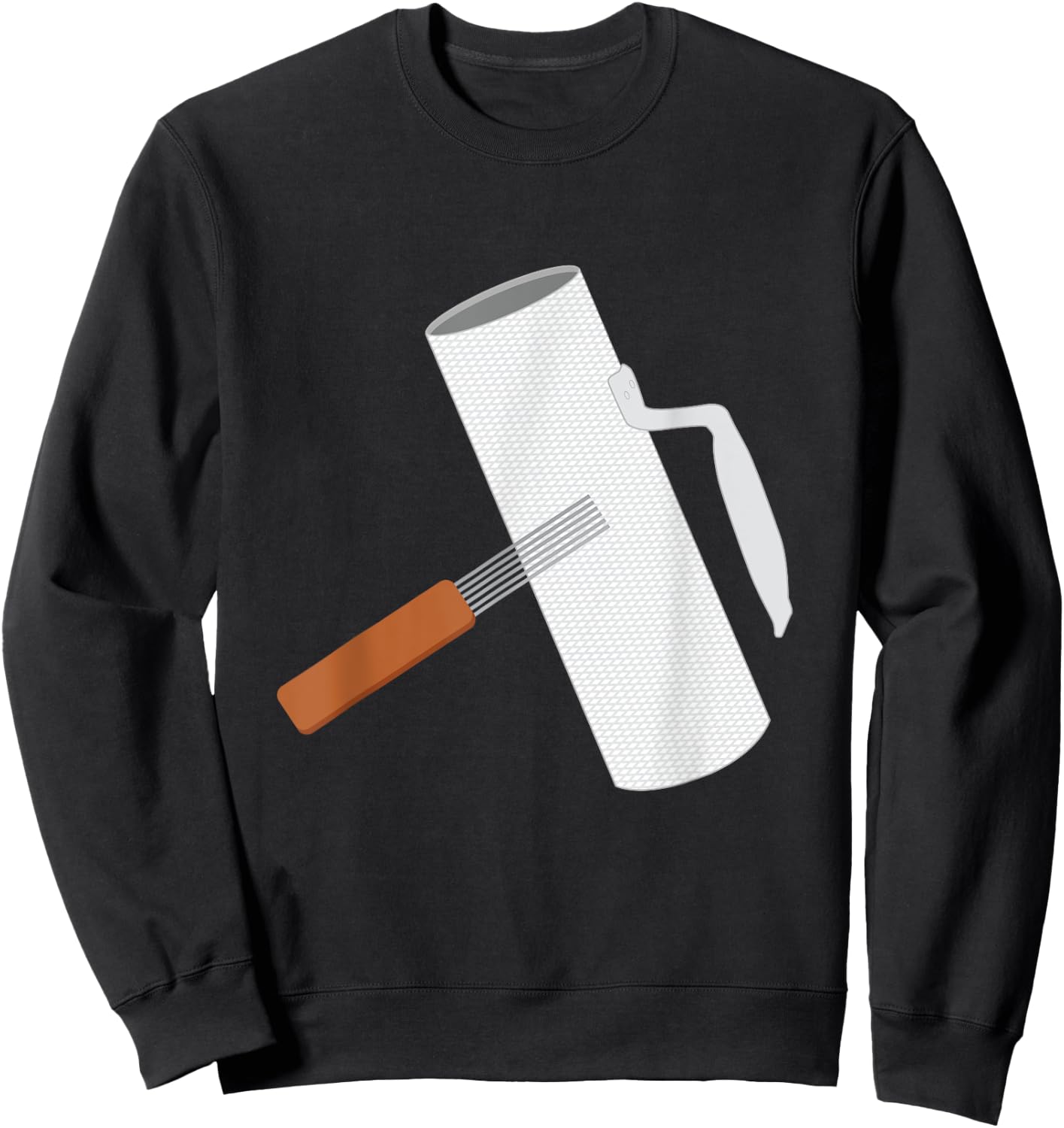 Air Guira Merengue Music Dancing Sweatshirt - Sweatshirt | Black