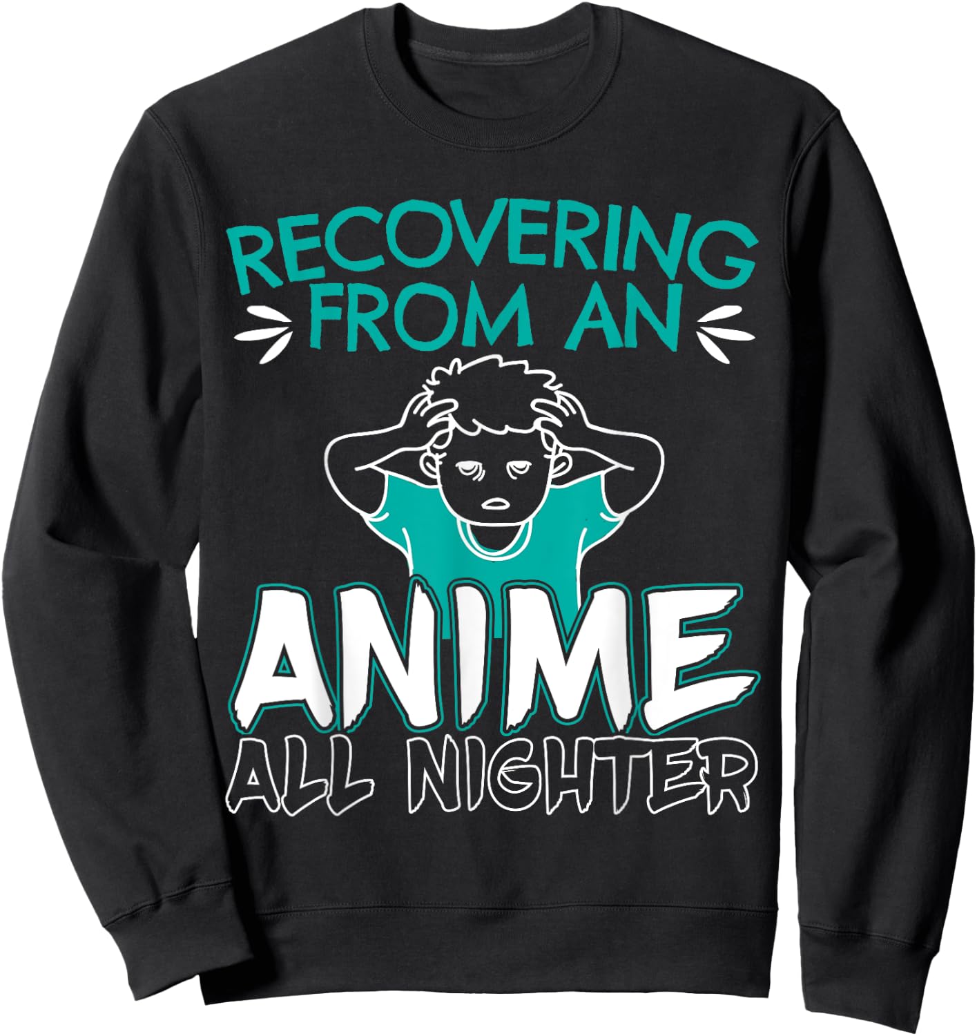 Fairy Tail Manga Gift a Funny Anime Lovers Sweatshirt - Sweatshirt | Black