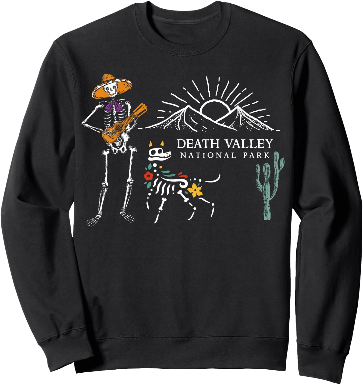 Death Valley National Park Shirt, Appalachian Trail Sweatshirt - Sweatshirt | Black