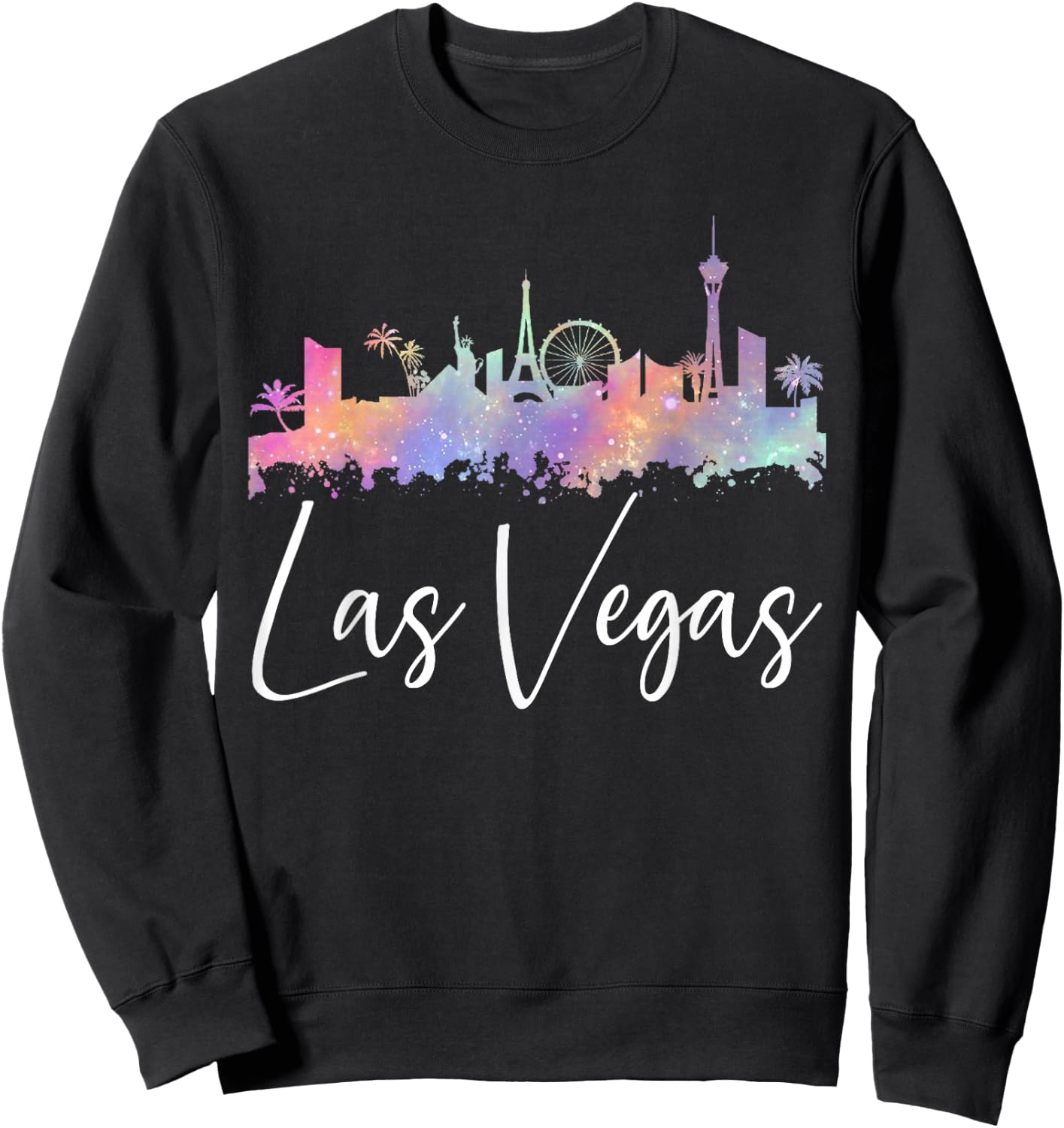 New LAS Vegas Love Baby for Holidays in Vegas Small Sweatshirt - Sweatshirt | Black